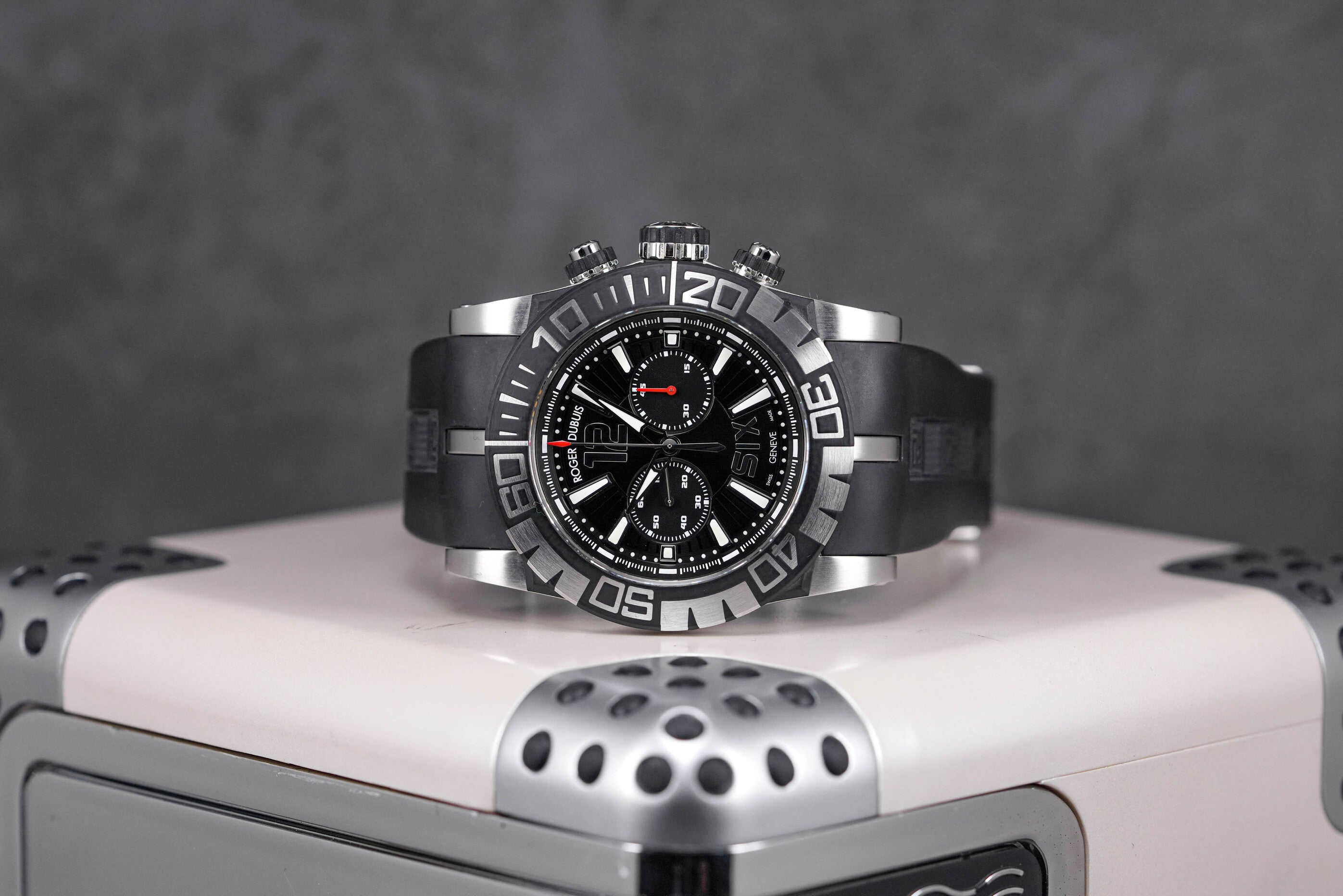 EASY DIVER CHRONOGRAPH 46MM STEEL BLACK DIAL (2008)