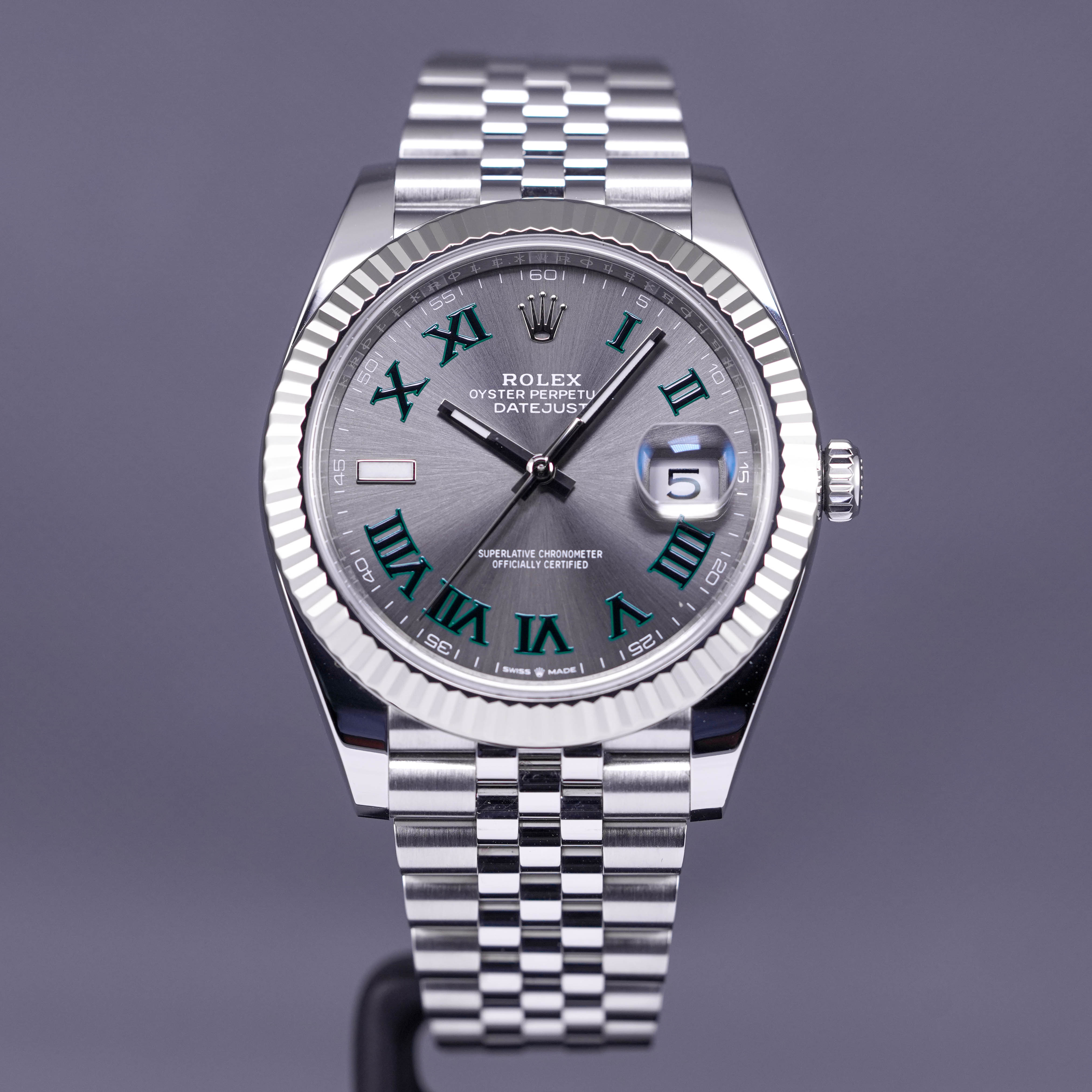 DATEJUST 41MM WIMBLEDON FLUTED JUBILEE (2020)