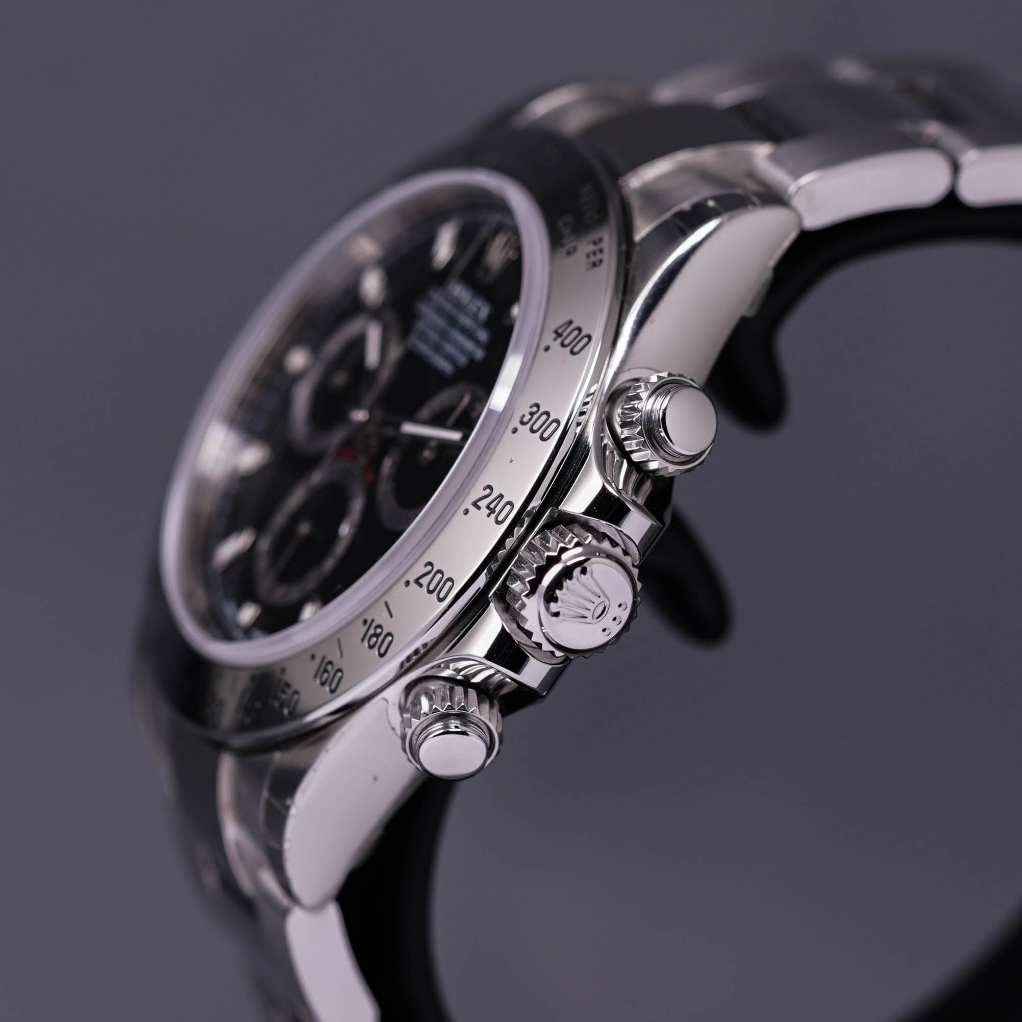 DAYTONA STEEL BLACK DIAL (2012)