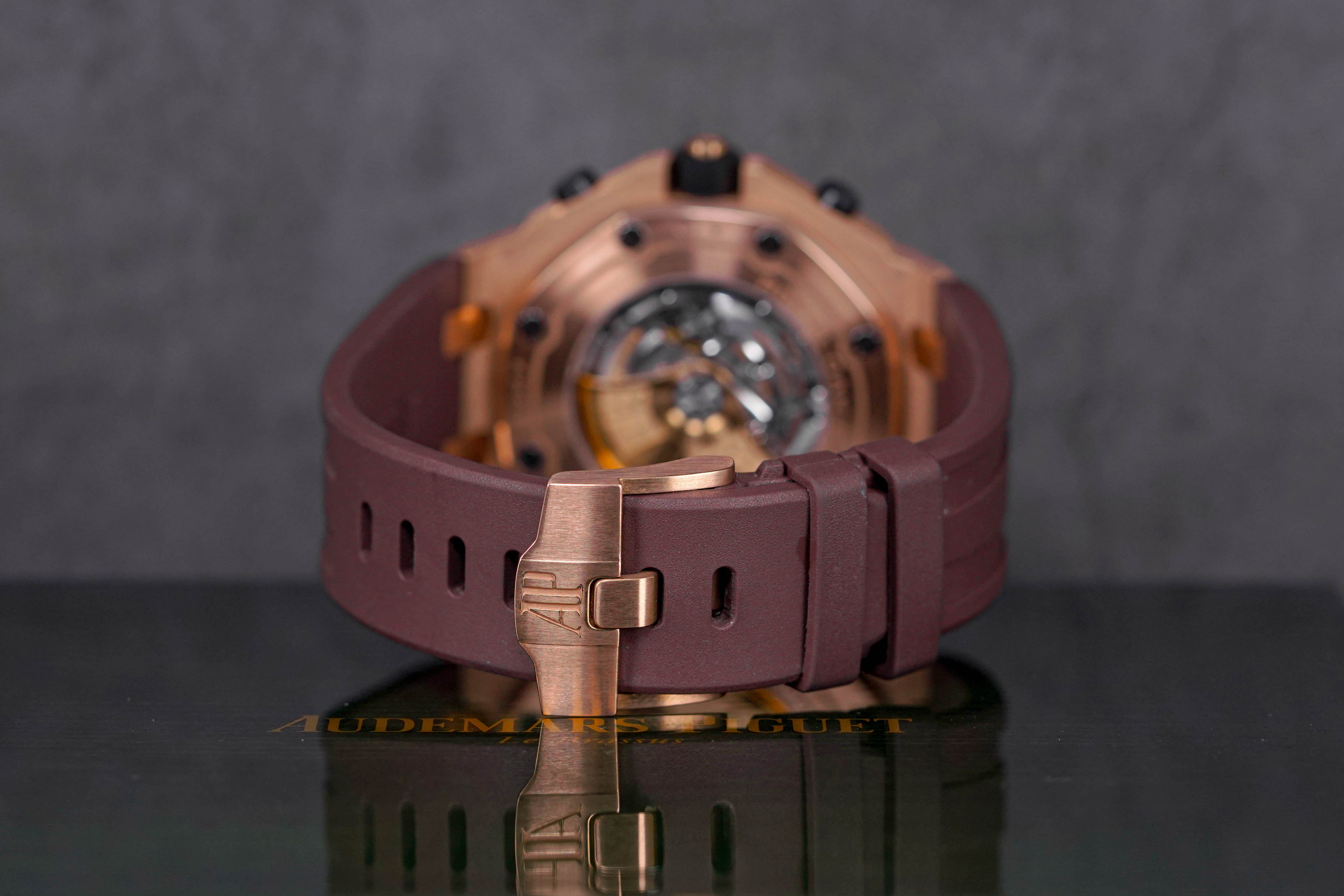 ROYAL OAK OFFSHORE CHRONOGRAPH 42MM 'BRICK' ROSEGOLD GREY DIAL (2019)