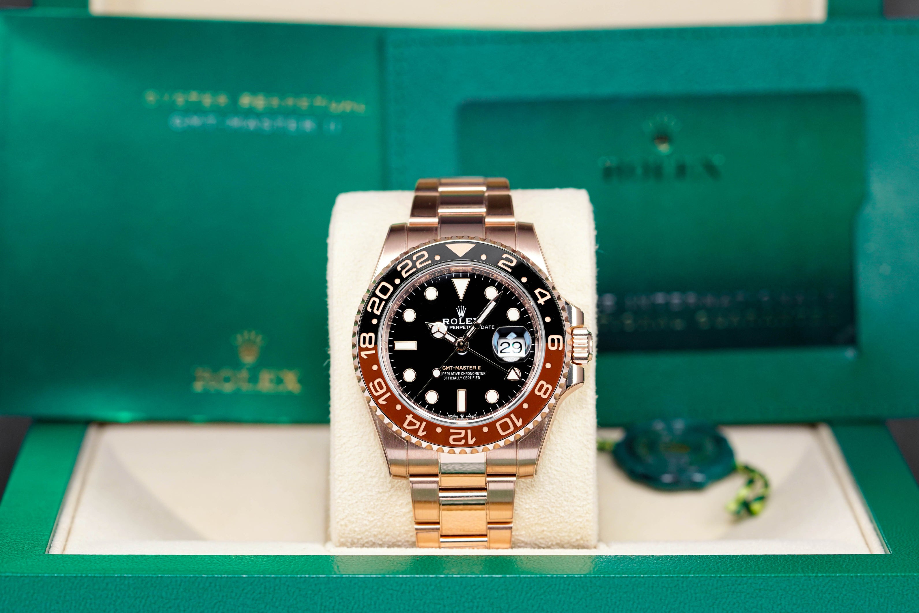 GMT MASTER-II 'ROOTBEER' ROSEGOLD (2022)
