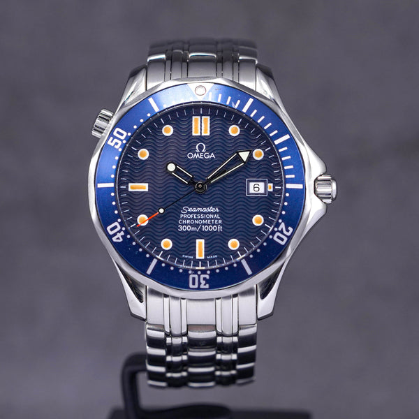 SEAMASTER DIVER 300M BLUE DIAL 'JAMES BOND' (WATCH ONLY)