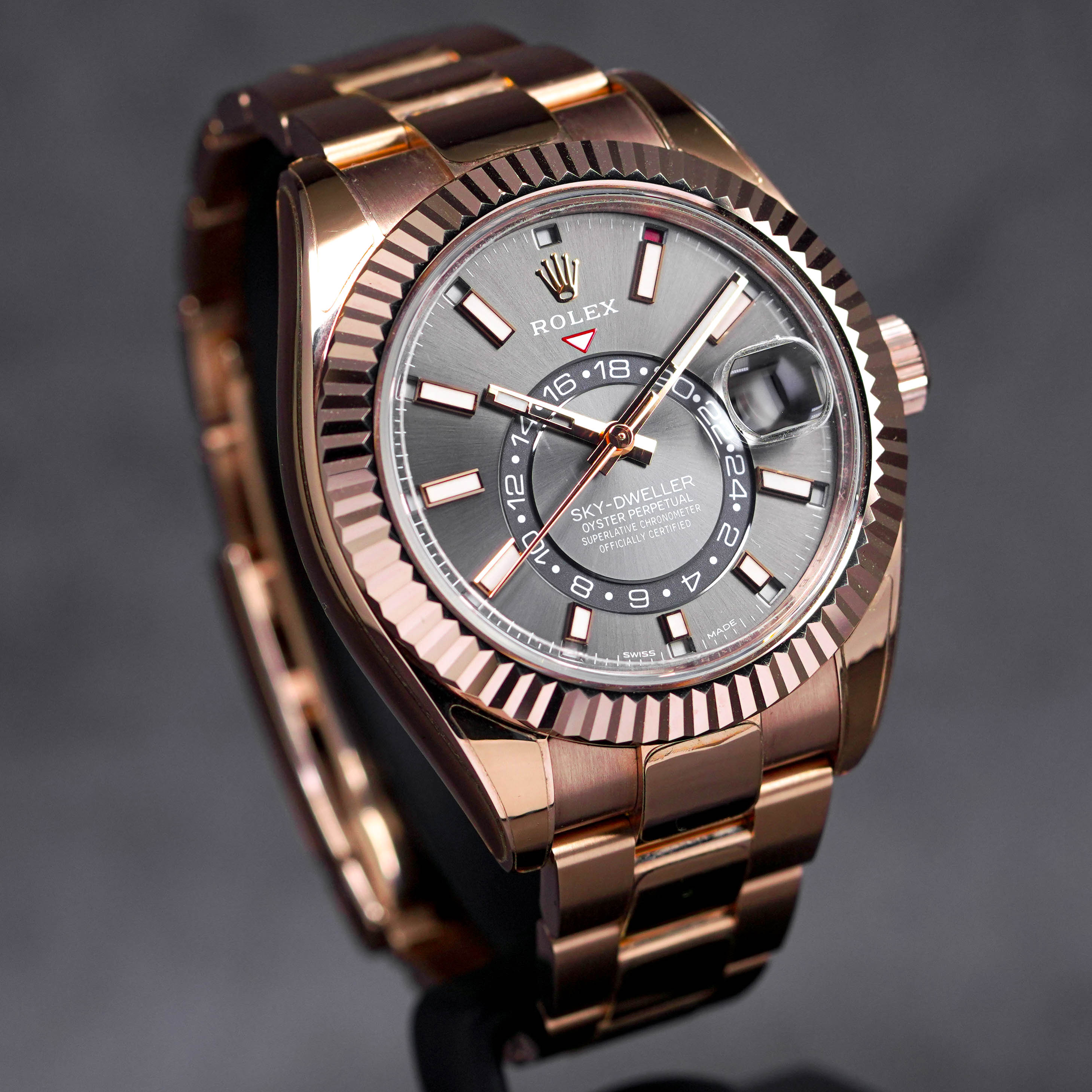SKYDWELLER ROSEGOLD RHODIUM DIAL (2019)