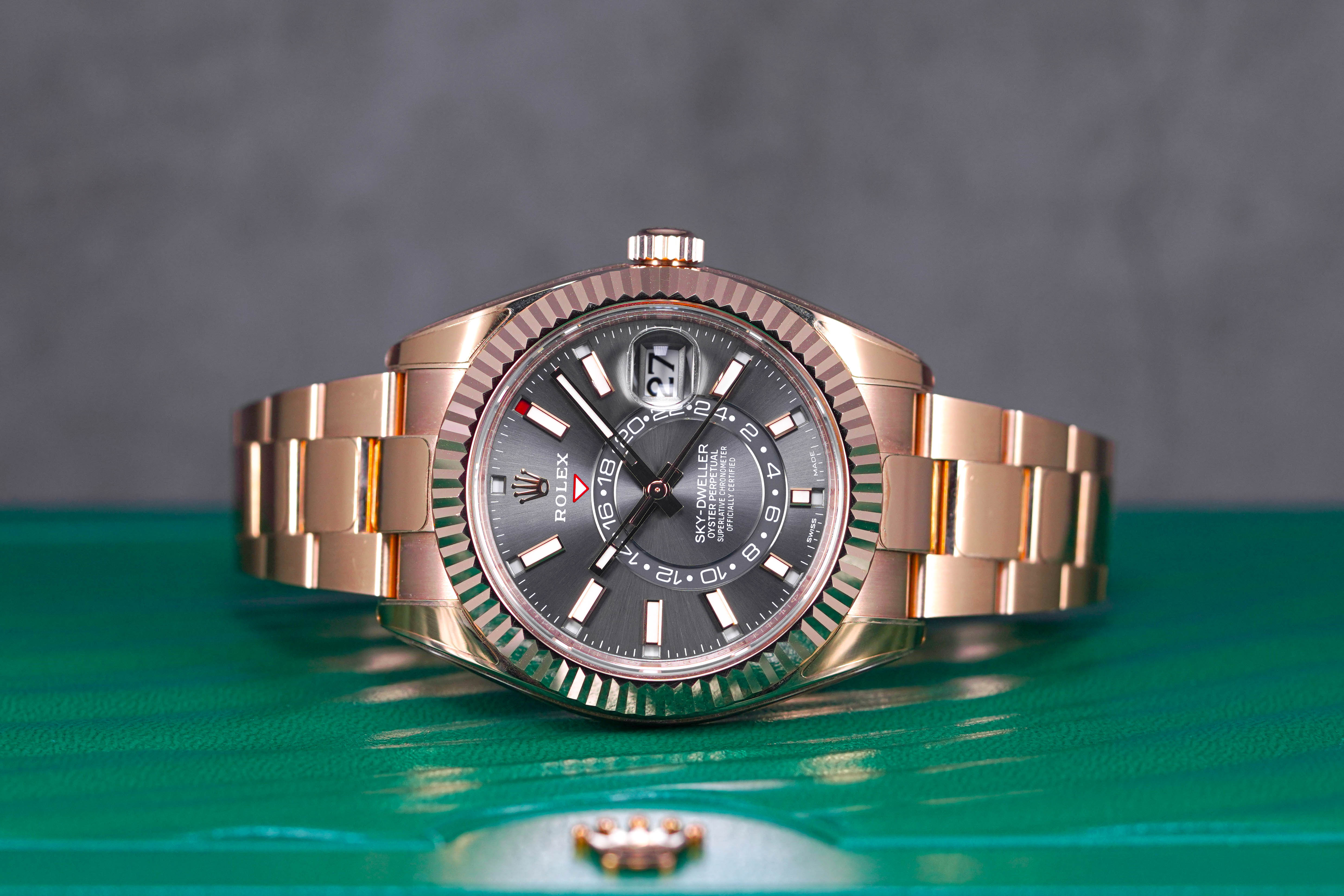 SKYDWELLER ROSEGOLD RHODIUM DIAL (2019)