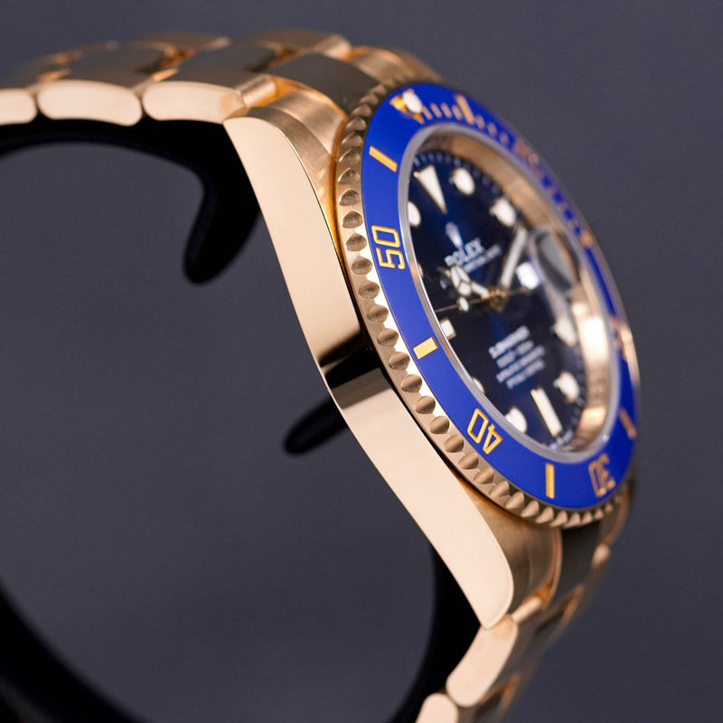 SUBMARINER DATE 41MM YELLOWGOLD BLUE DIAL (2020)