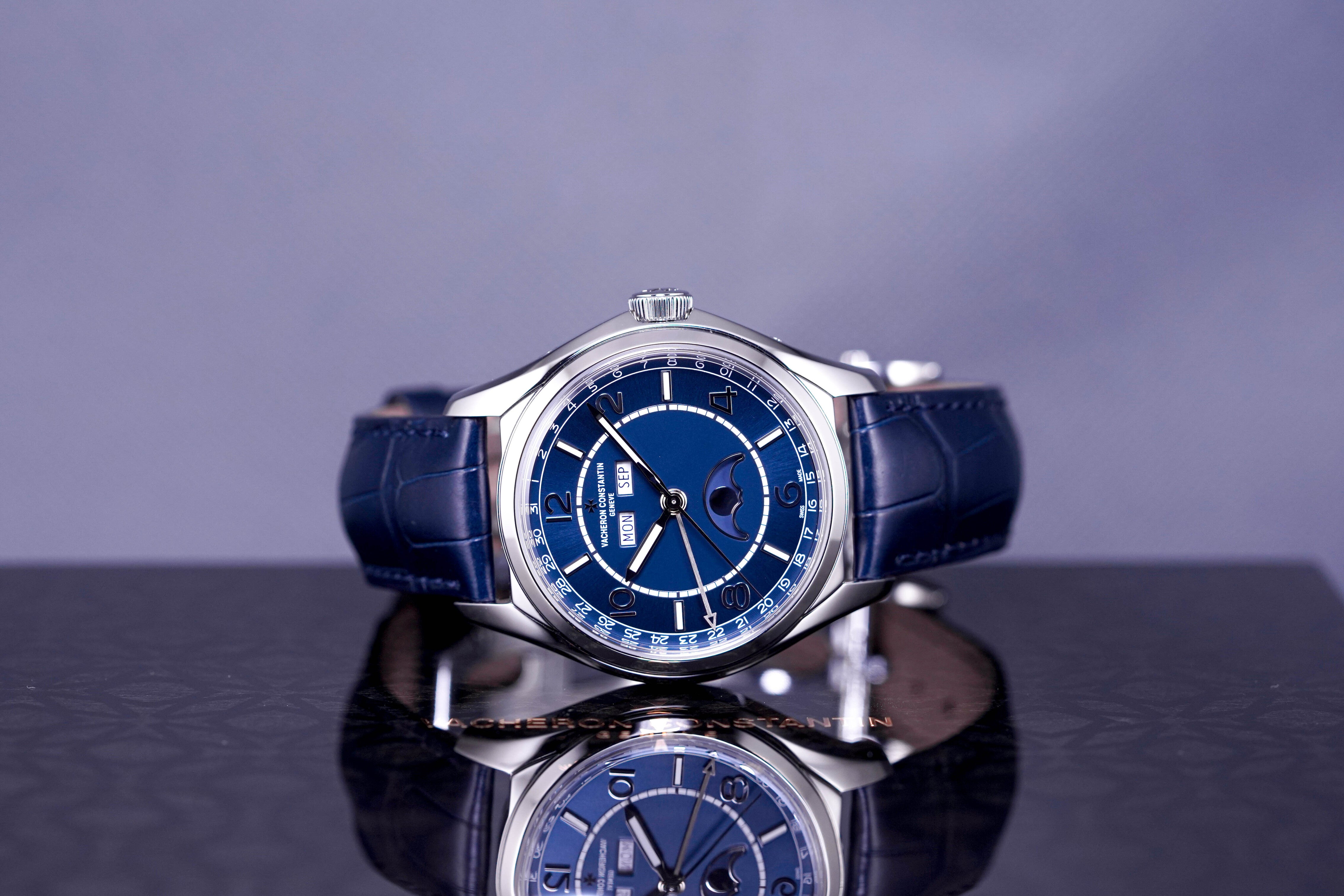 FIFTYSIX COMPLETE CALENDAR BLUE DIAL (2021)
