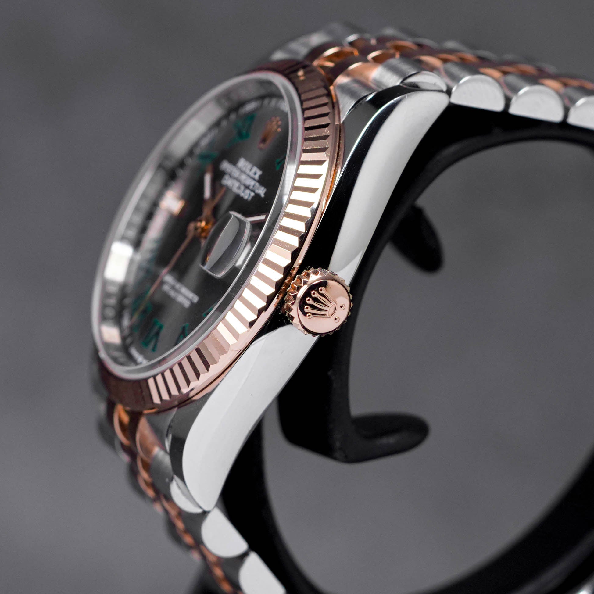 DATEJUST 36MM TWOTONE ROSEGOLD WIMBLEDON DIAL (2022)