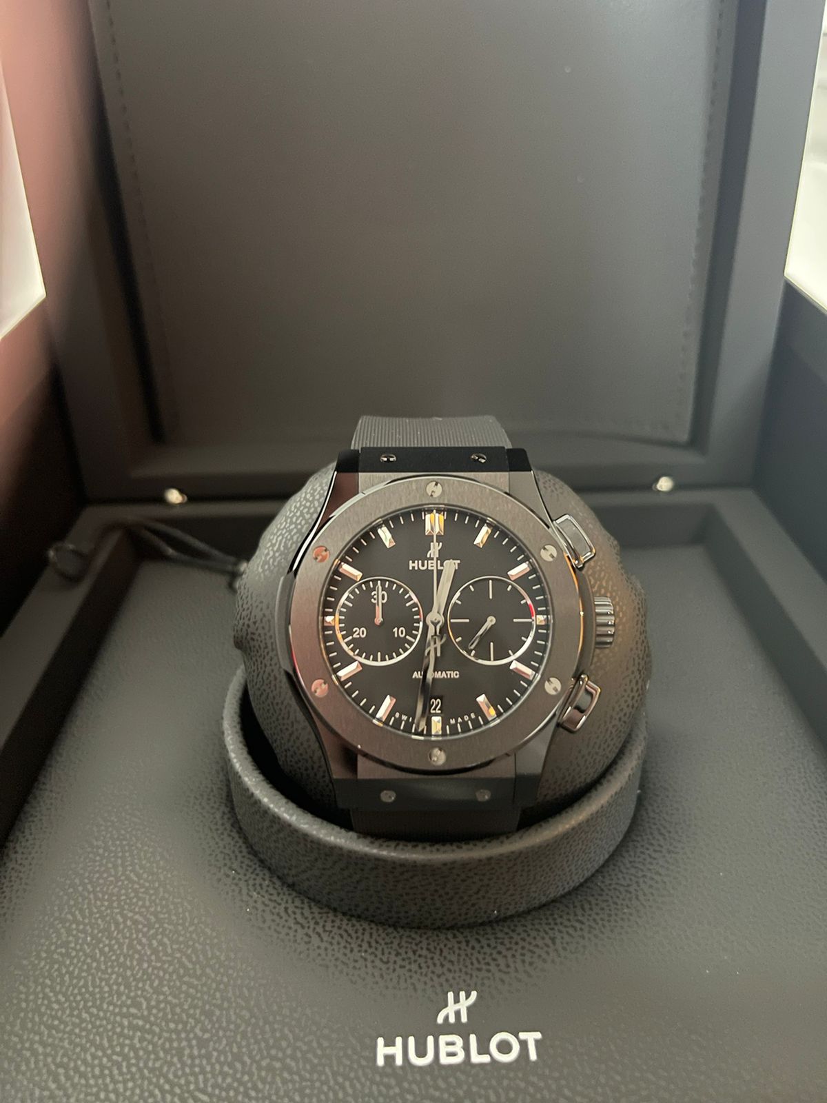 CLASSIC FUSION 45MM TITANIUM CHRONOGRAPH BLACK MAGIC (2023)