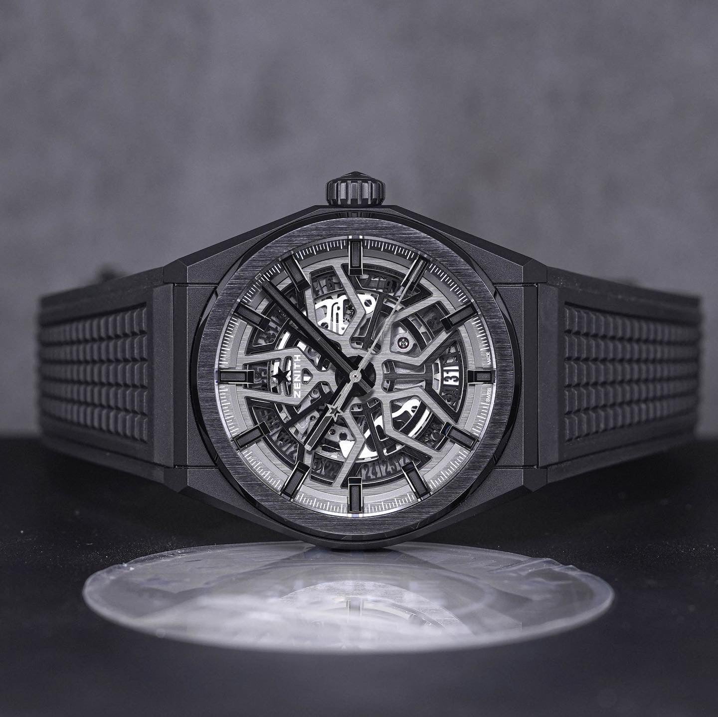 DEFY CLASSIC 41MM CERAMIC SKELETON DIAL (2021)