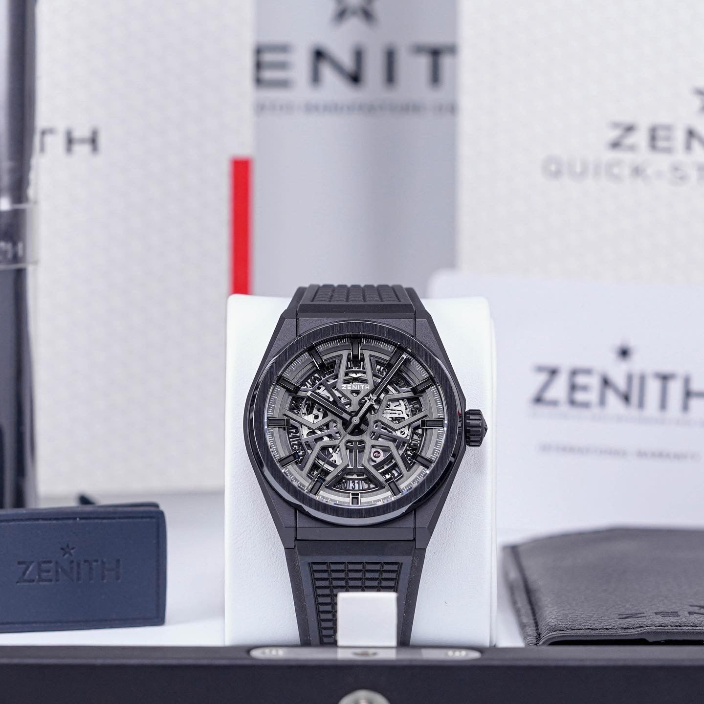 DEFY CLASSIC 41MM CERAMIC SKELETON DIAL (2021)