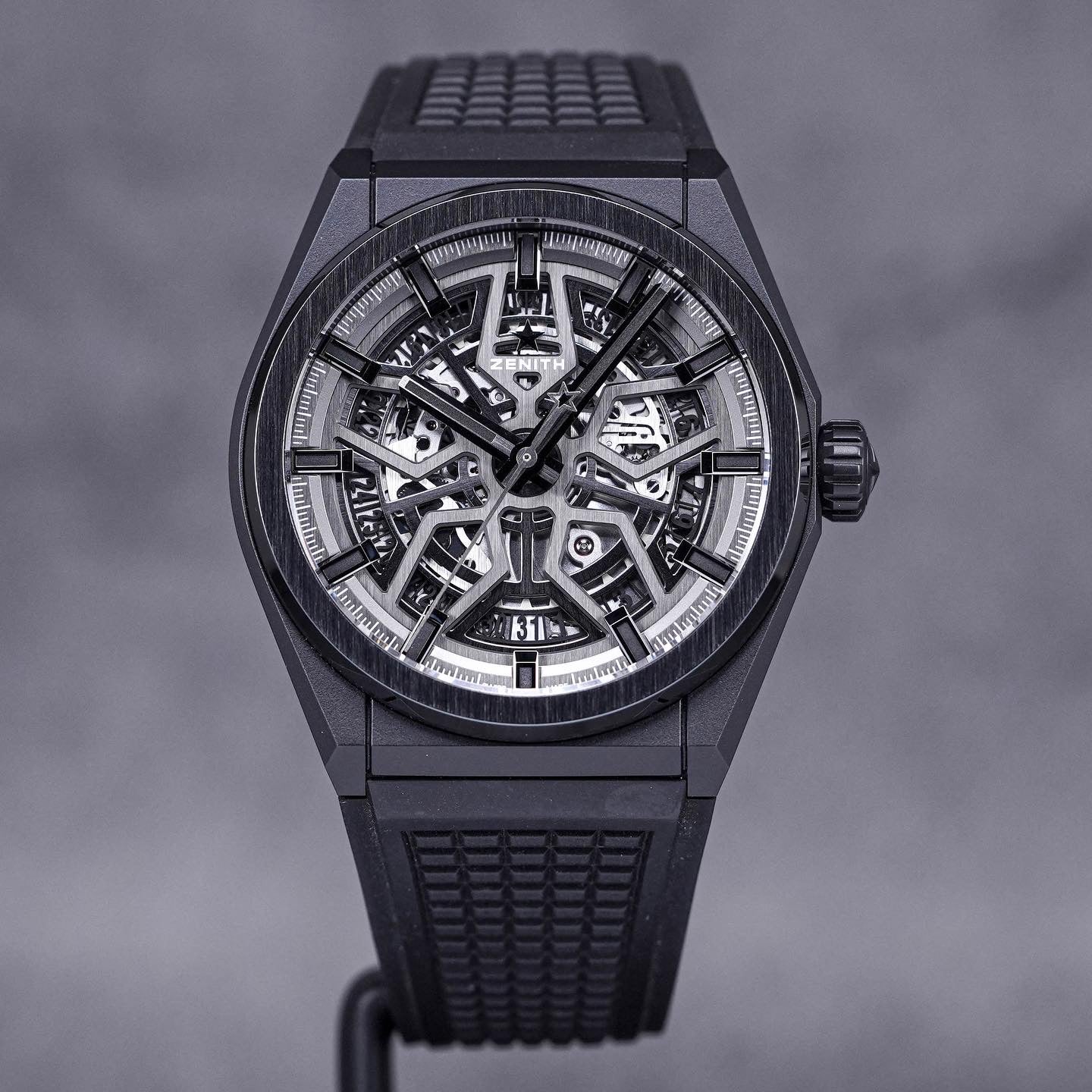 DEFY CLASSIC 41MM CERAMIC SKELETON DIAL (2021)
