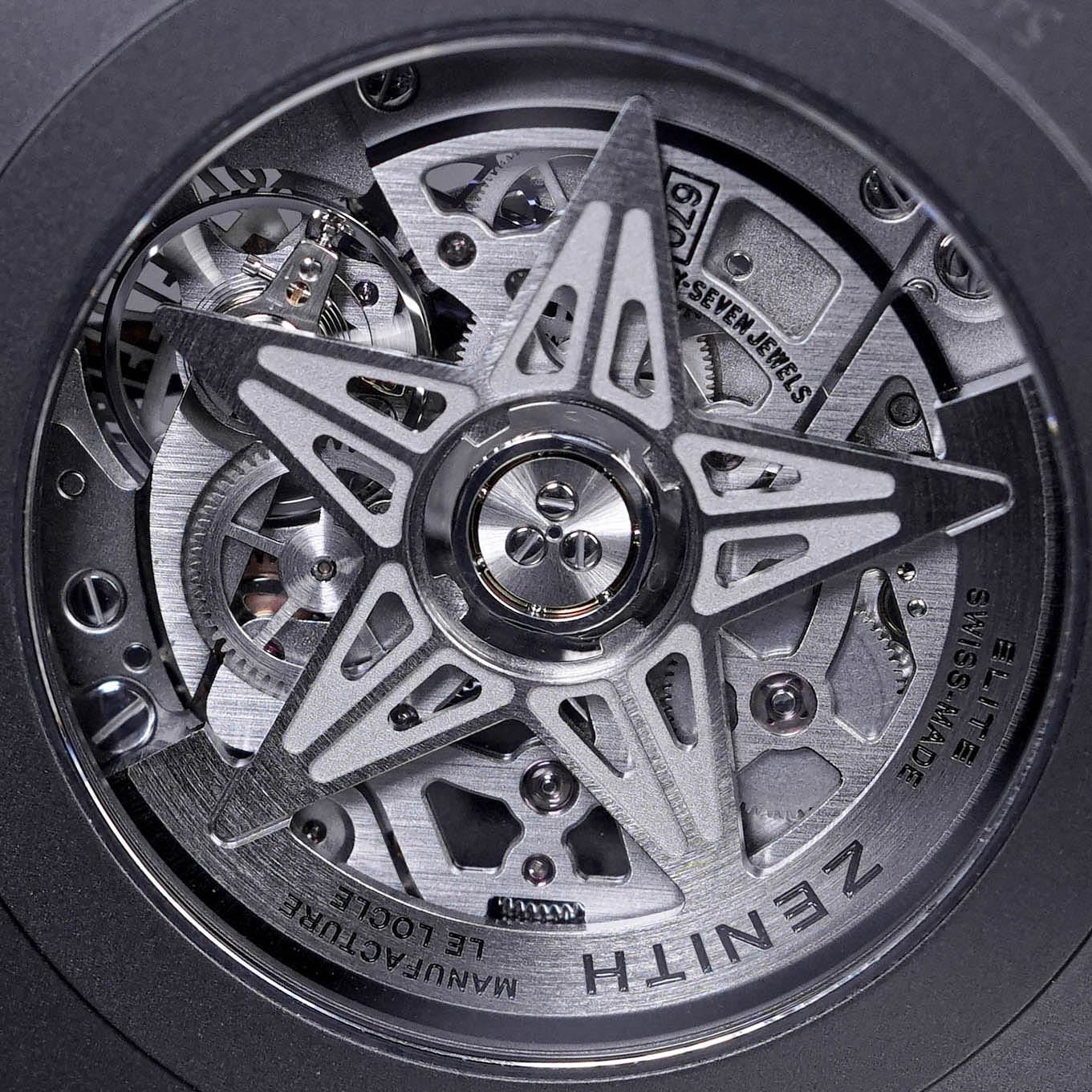DEFY CLASSIC 41MM CERAMIC SKELETON DIAL (2021)
