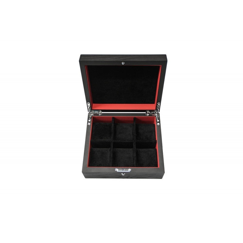 BLACK ASH 6 WATCH BOX