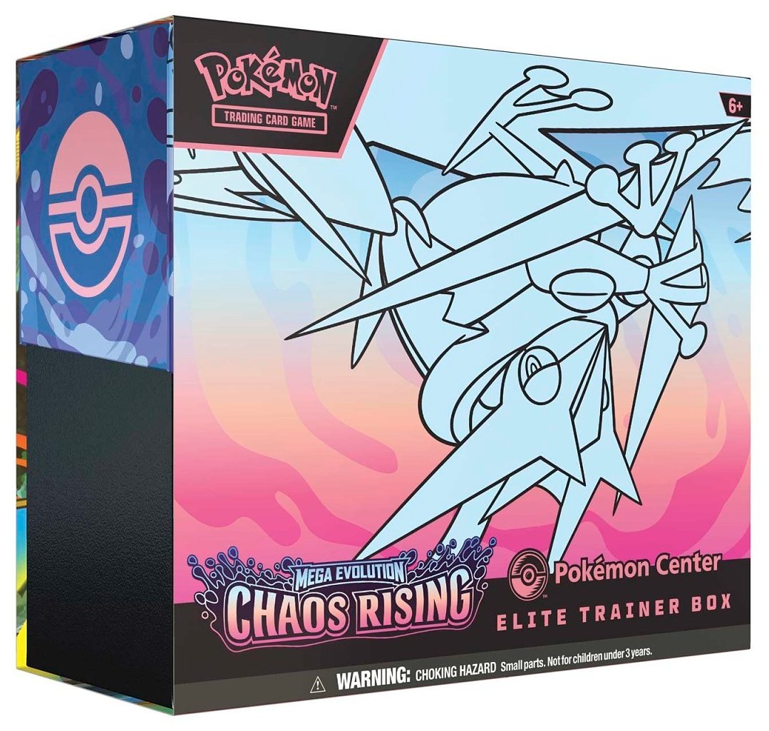 CHAOS RISING ETB POKEMON CENTER