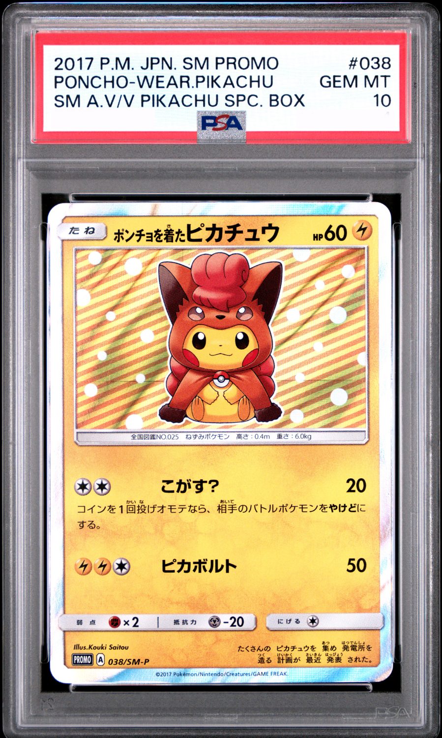 PONCHO WEAR PIKACHU