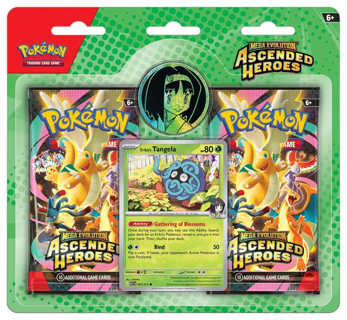 ASCENDED HEROES TWO BLISTER PACK
