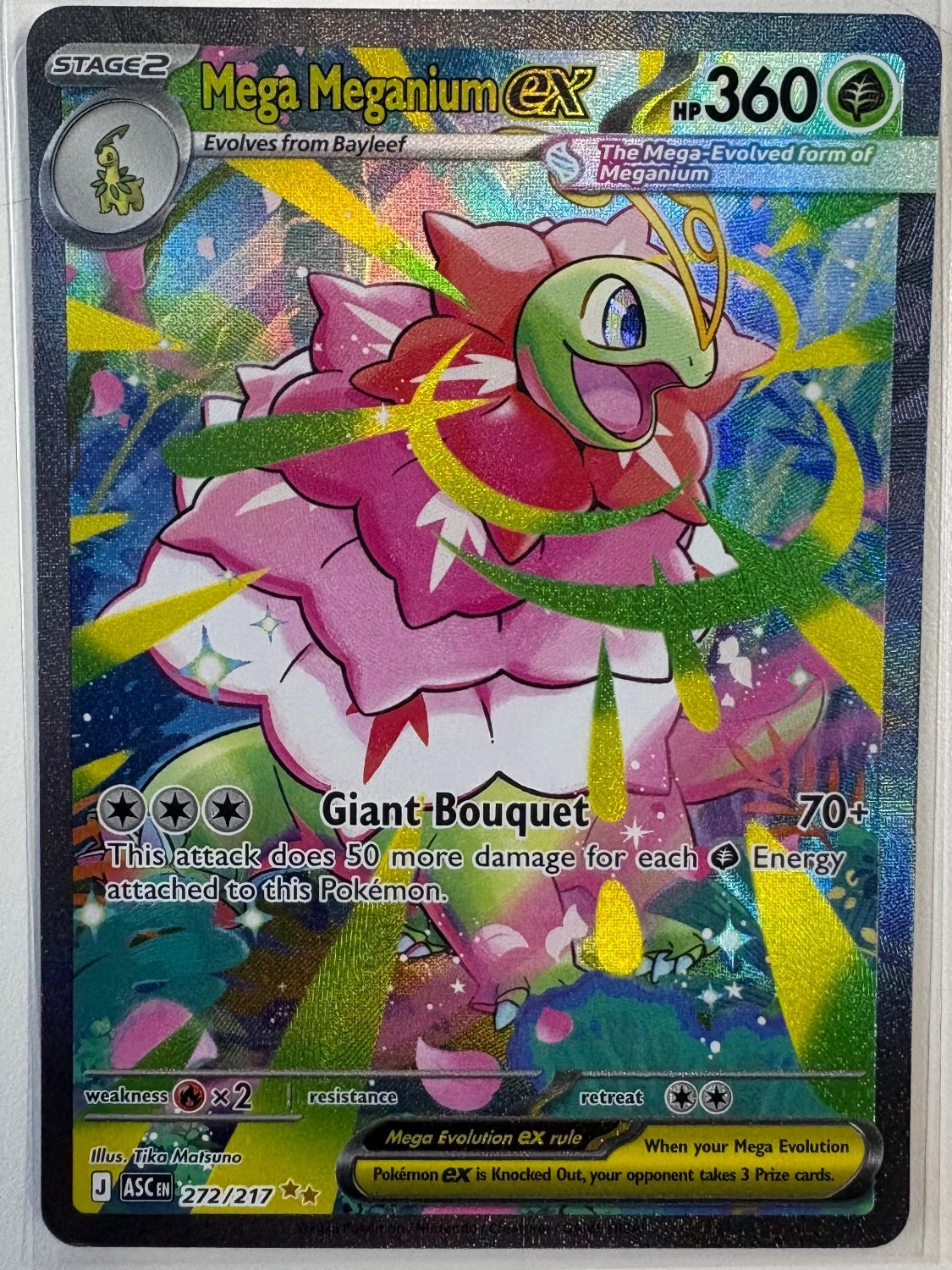 MEGA MEGANIUM EX