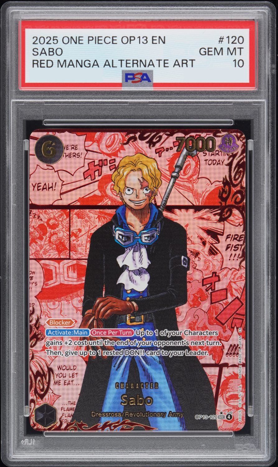 SABO RED MANGA