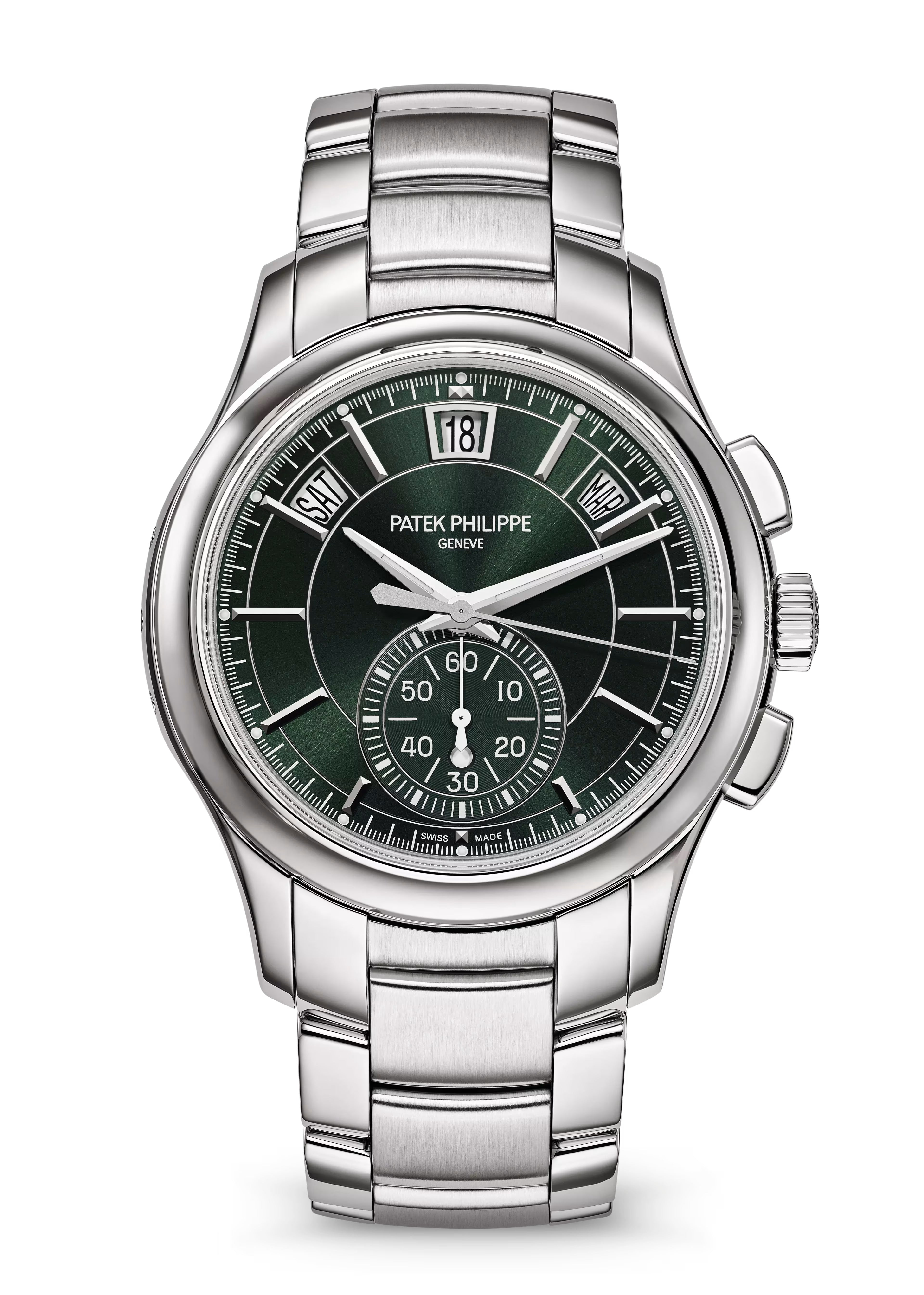 COMPLICATIONS 5905/1A ANNUAL CALENDAR CHRONOGRAPH OLIVE GREEN DIAL (2026)