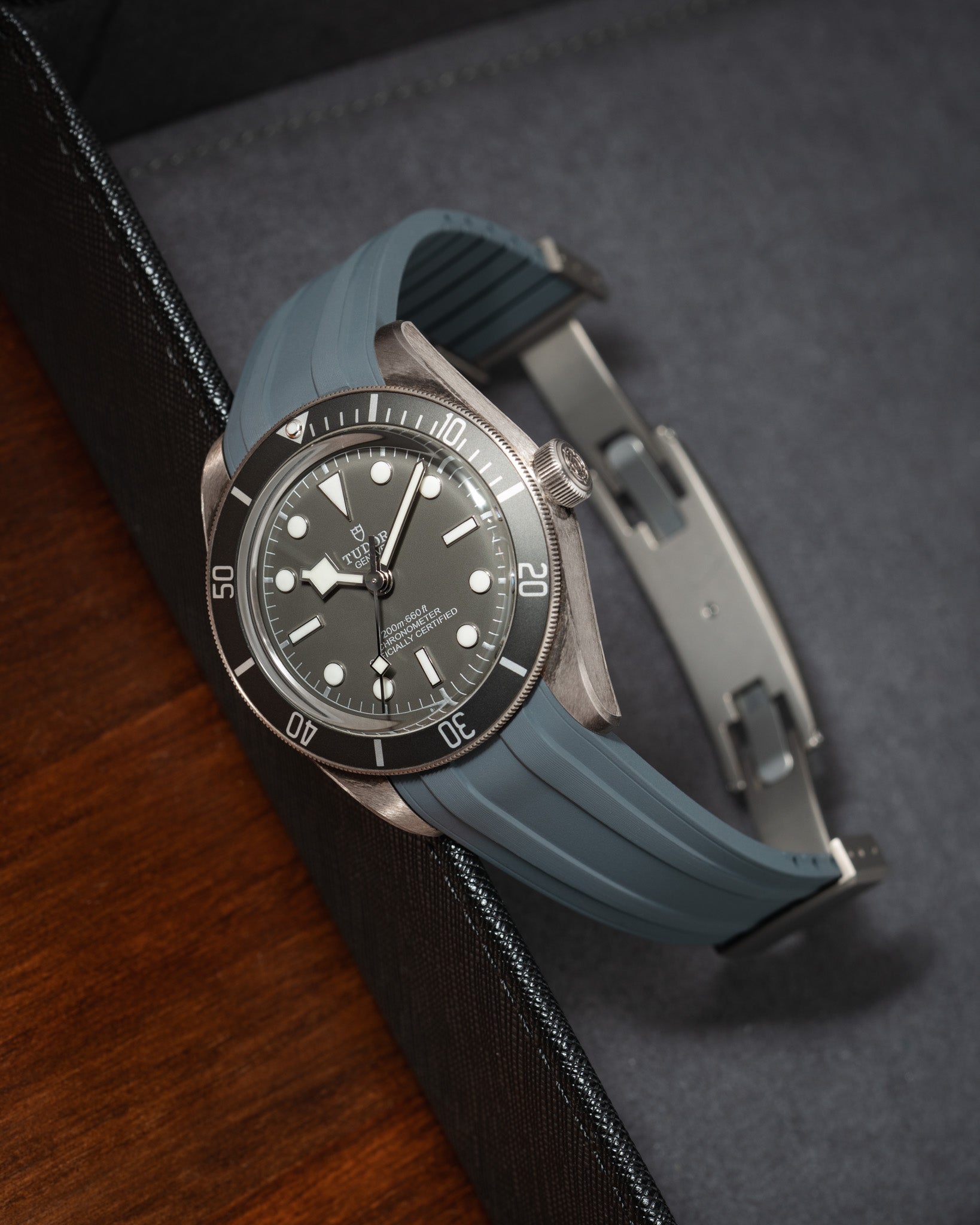 Delugs Strap Tudor Black Bay 58 Grey