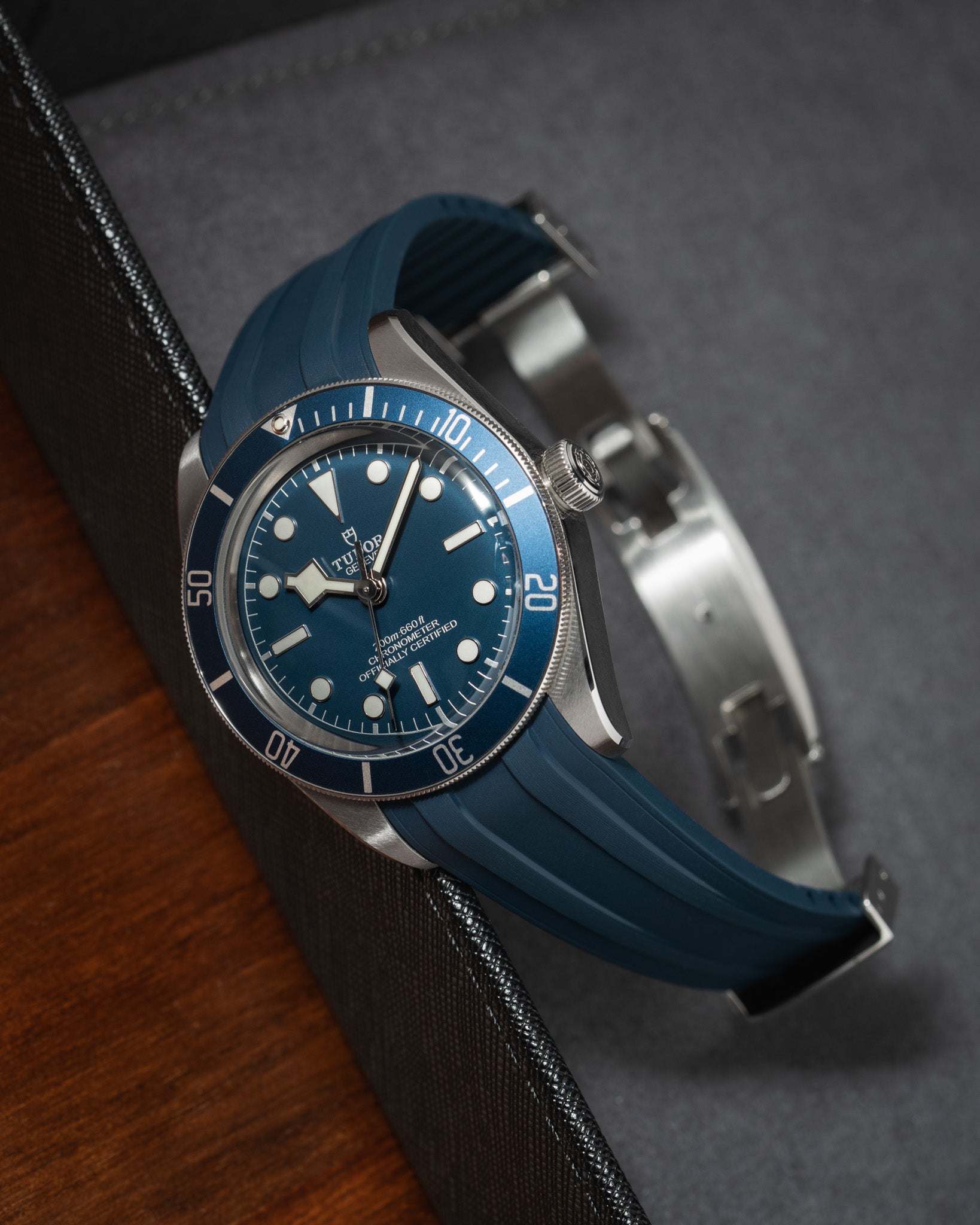 Delugs Strap Tudor Black Bay 58 Navy