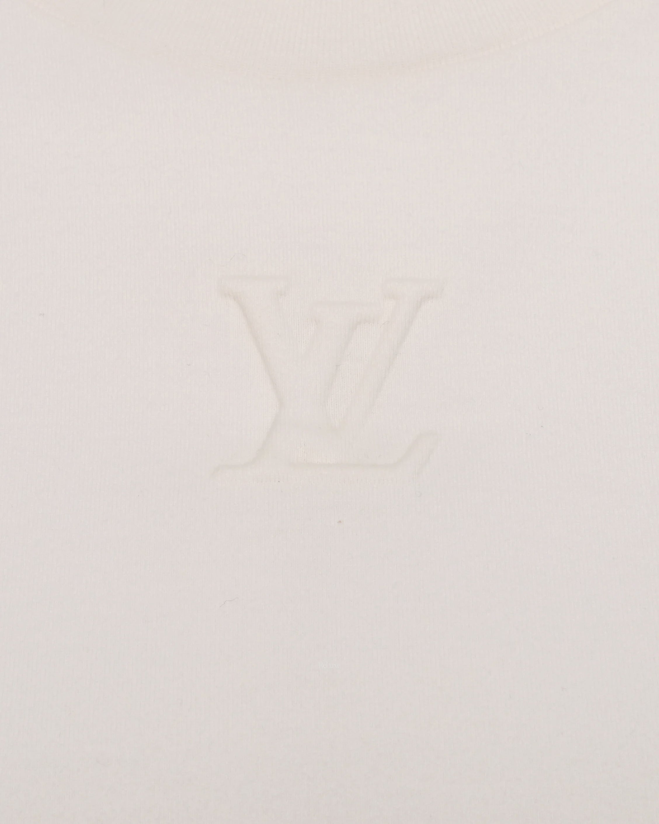EMBOSSED LOGO WHITE T-SHIRT 23SS SIZE M