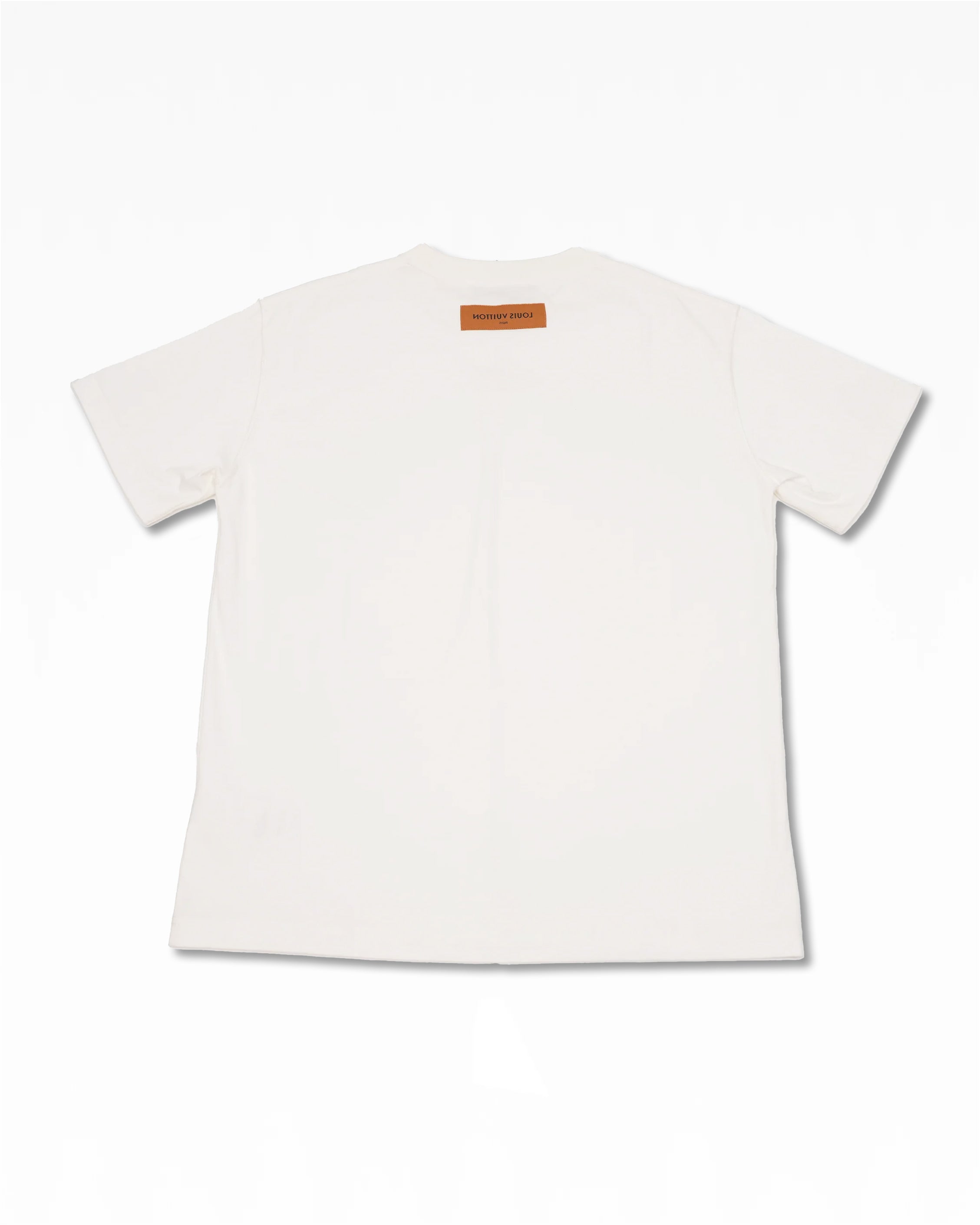 EMBOSSED LOGO WHITE T-SHIRT 23SS SIZE M
