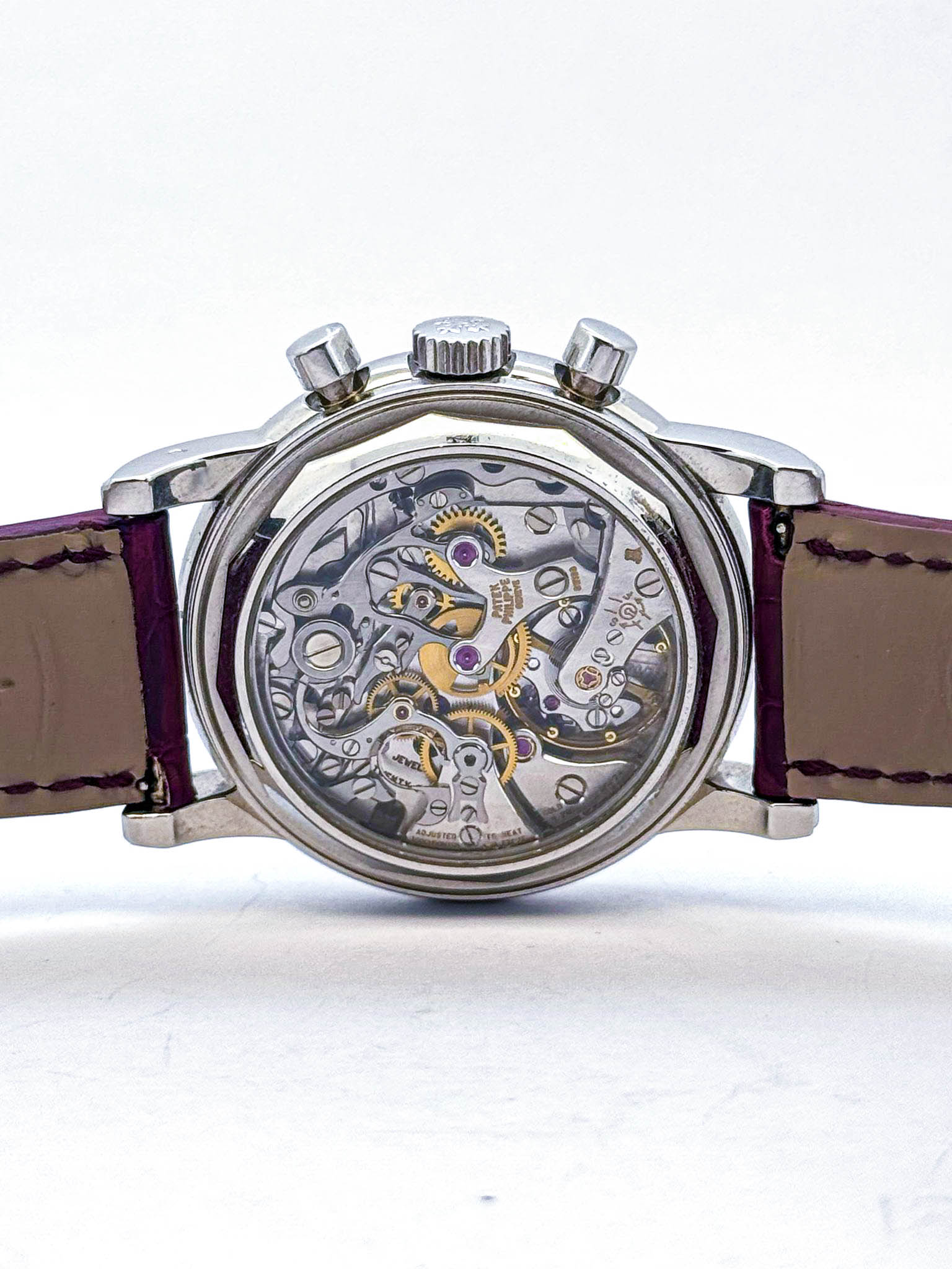PERPETUAL CALENDAR 3970E CHRONOGRAPH SILVER DIAL (1996)