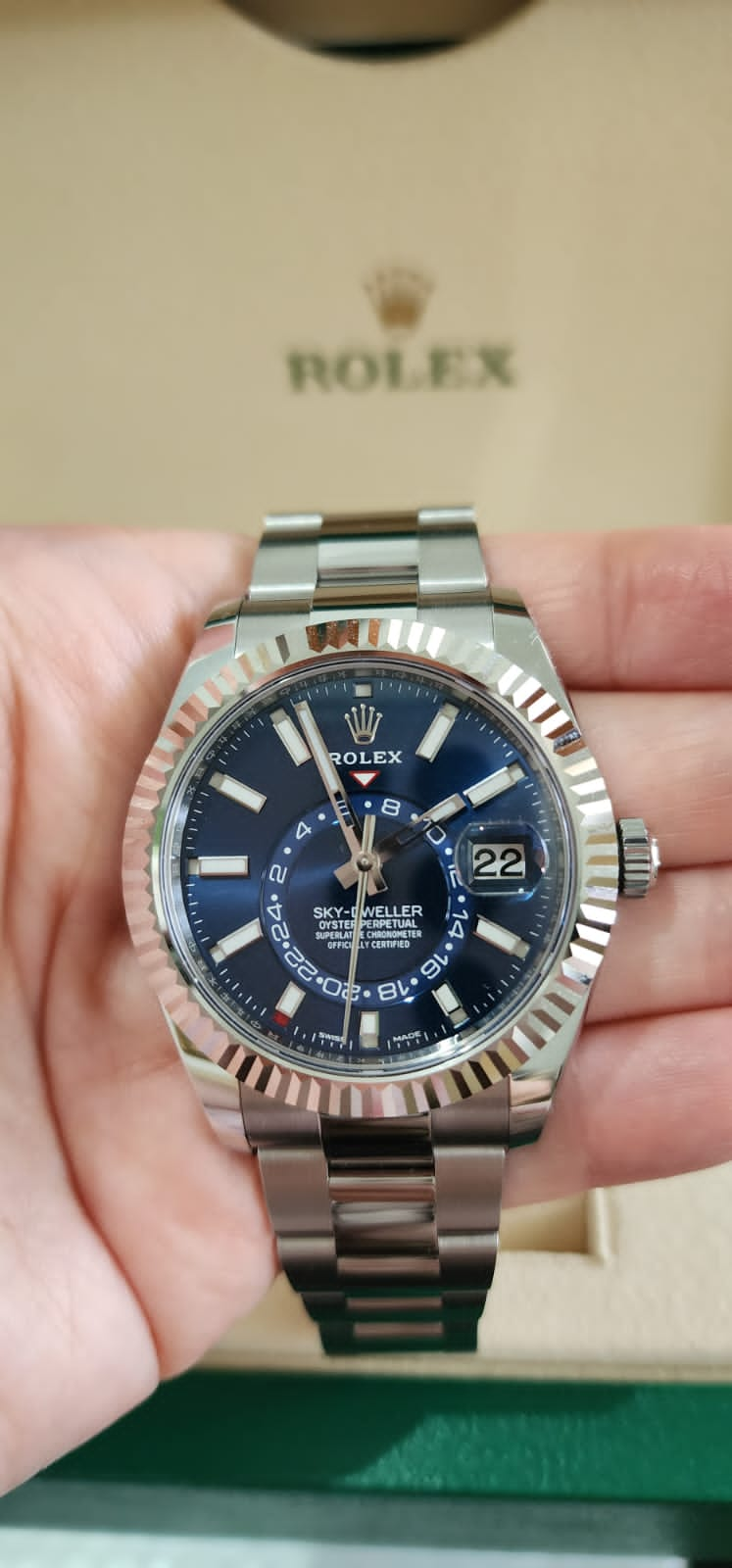 SKYDWELLER BLUE OYSTER (2022)