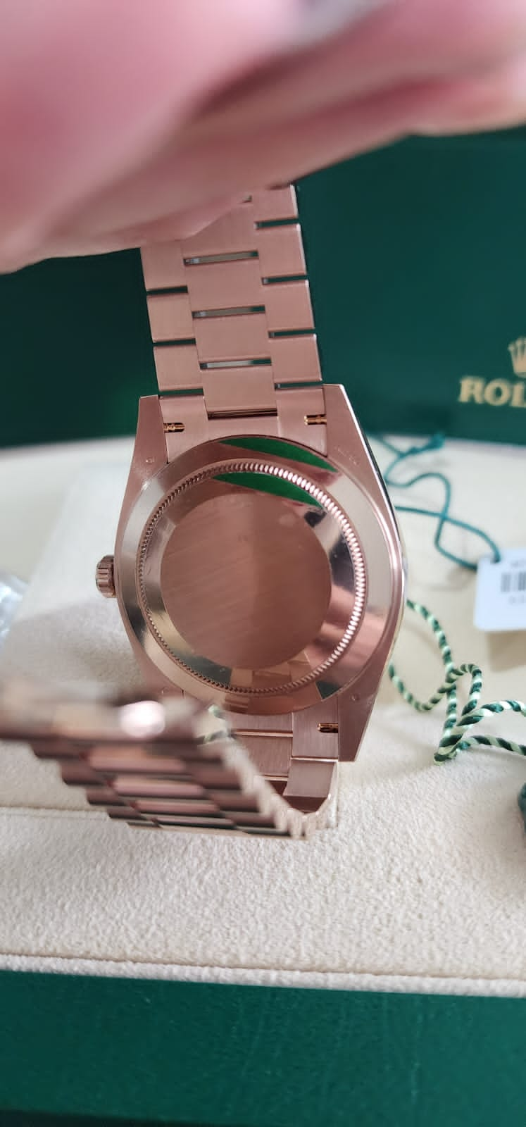 DAYDATE ROSEGOLD OLIVE GREEN DIAL (2022)