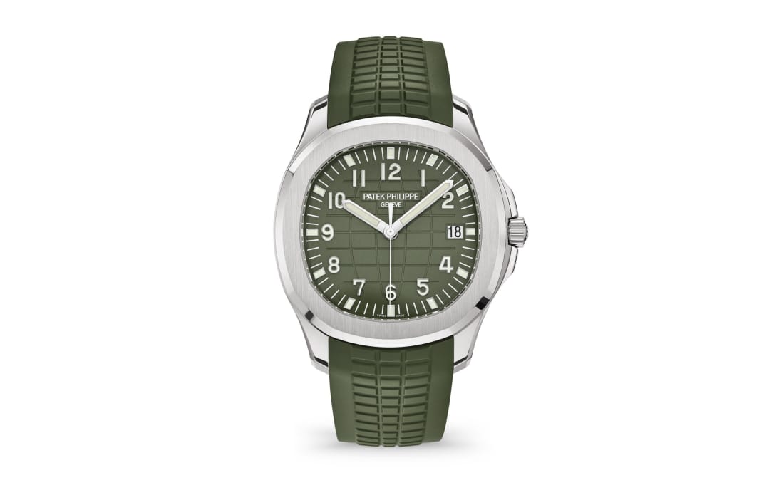 AQUANAUT 5168G WHITEGOLD KHAKI GREEN (2022)