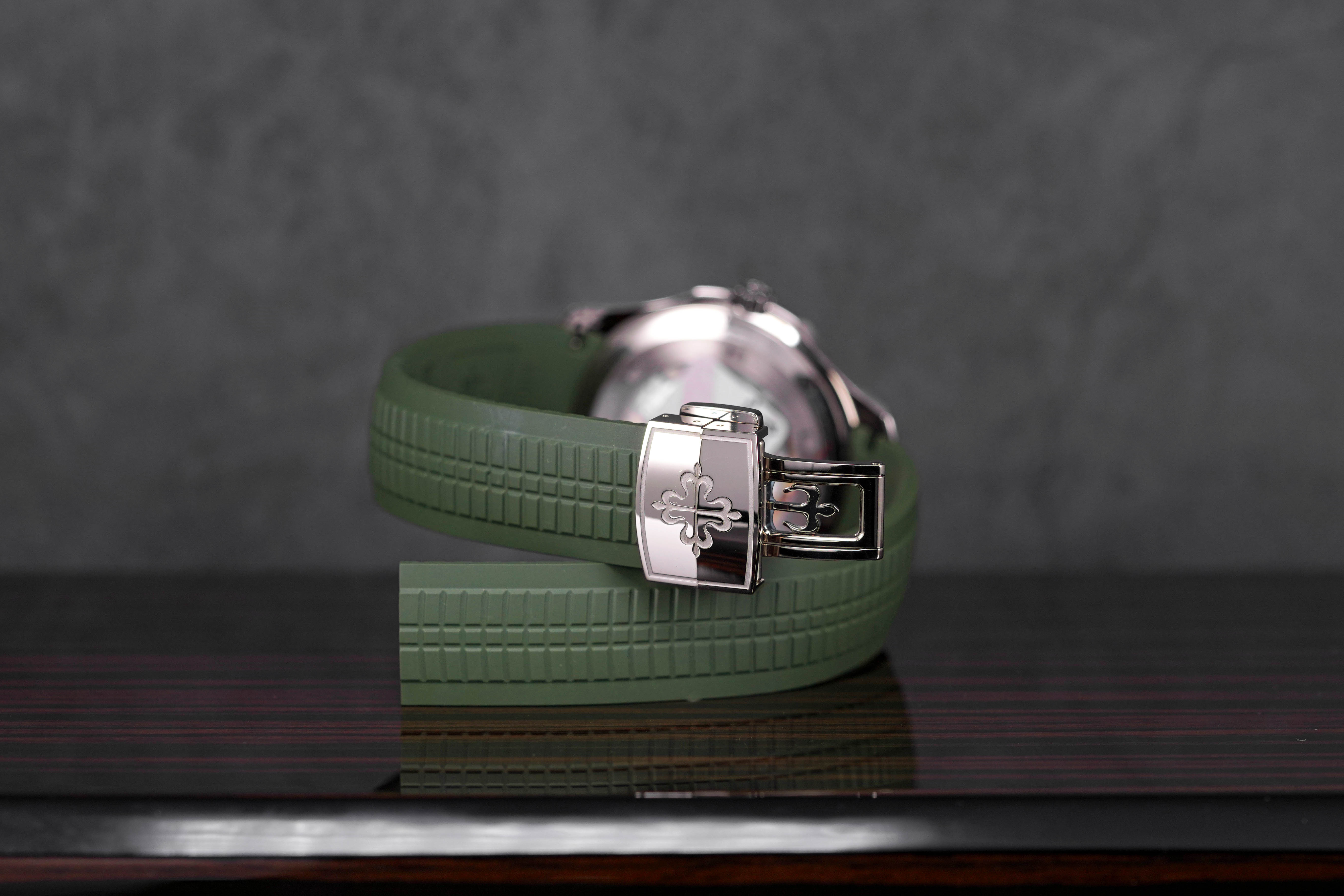 AQUANAUT 5168G WHITEGOLD GREEN DIAL (2023)