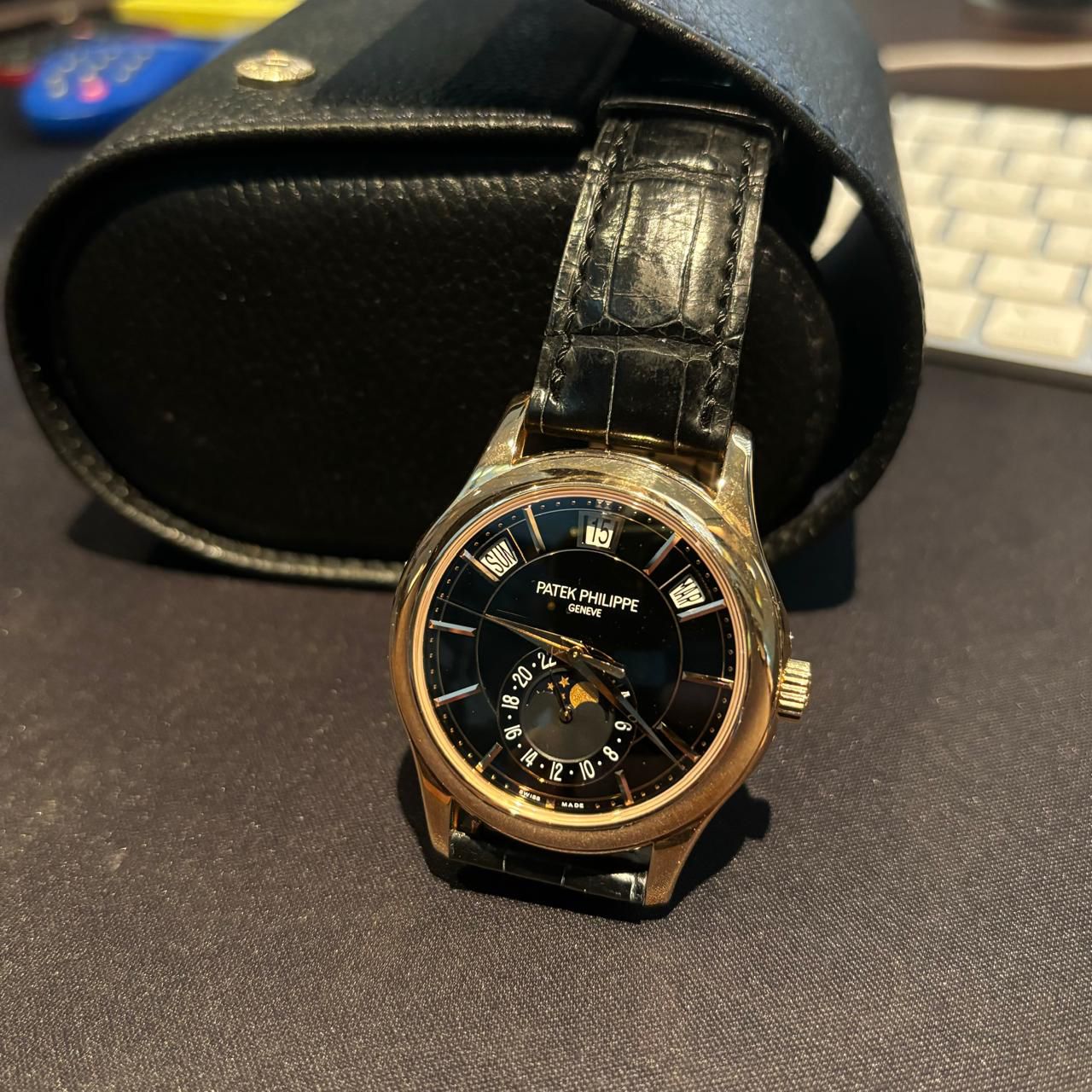 COMPLICATIONS 5205R-010 ANNUAL CALENDAR MOONPHASE BLACK DIAL (2015)