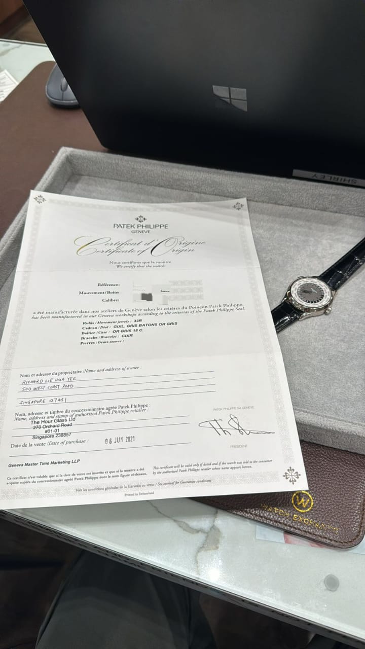 WORLD TIME 5230G-014 WHITEGOLD (2021)