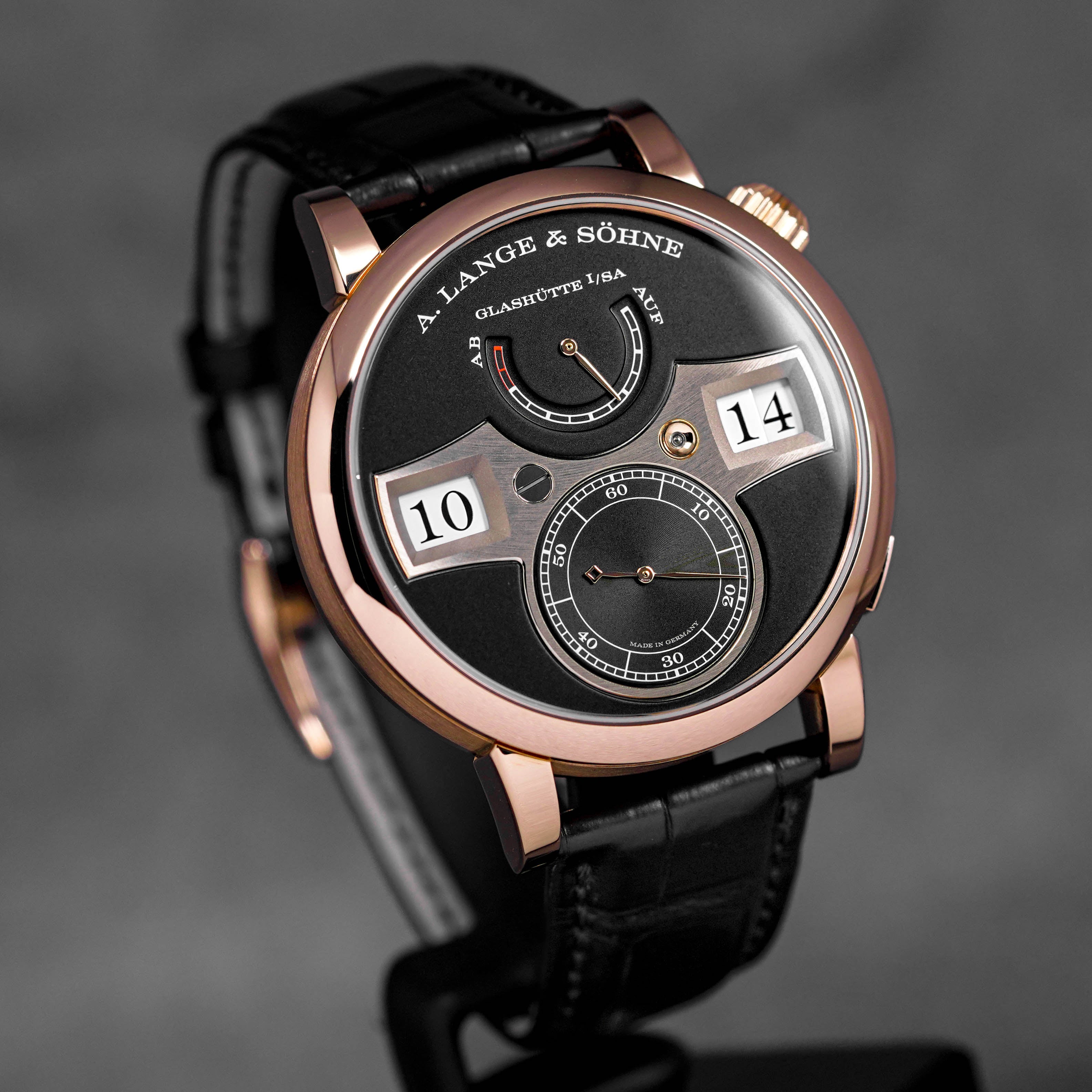 Harga A Lange Sohne Zeitwerk Rosegold Black