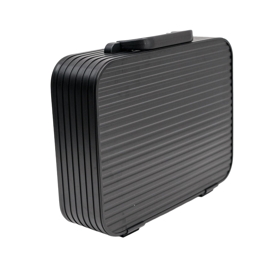 ALUMINUM WATCHES SUIT CASE 10 SLOT (BLACK)