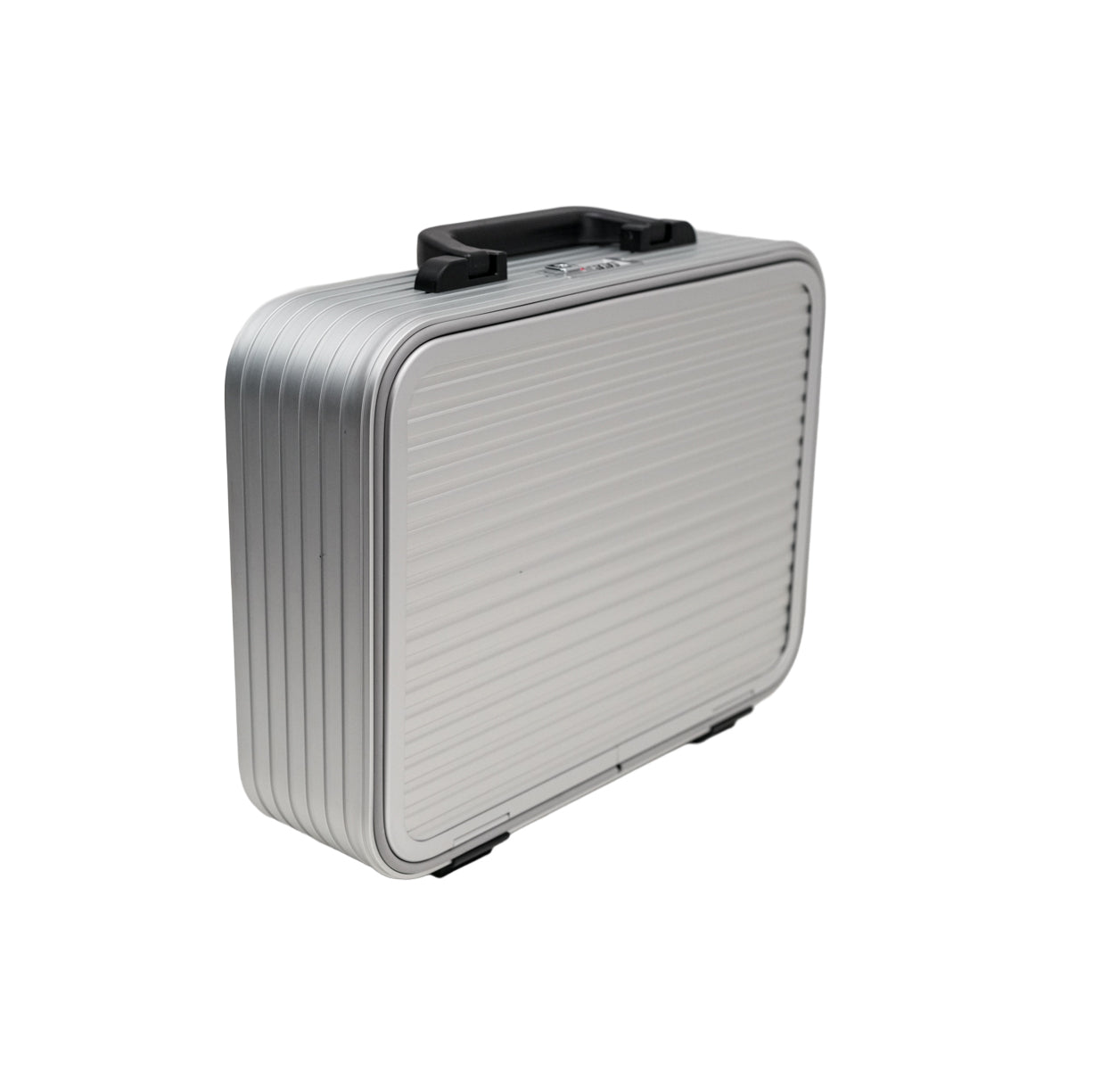 ALUMINUM WATCHES SUIT CASE 10 SLOT (SILVER)