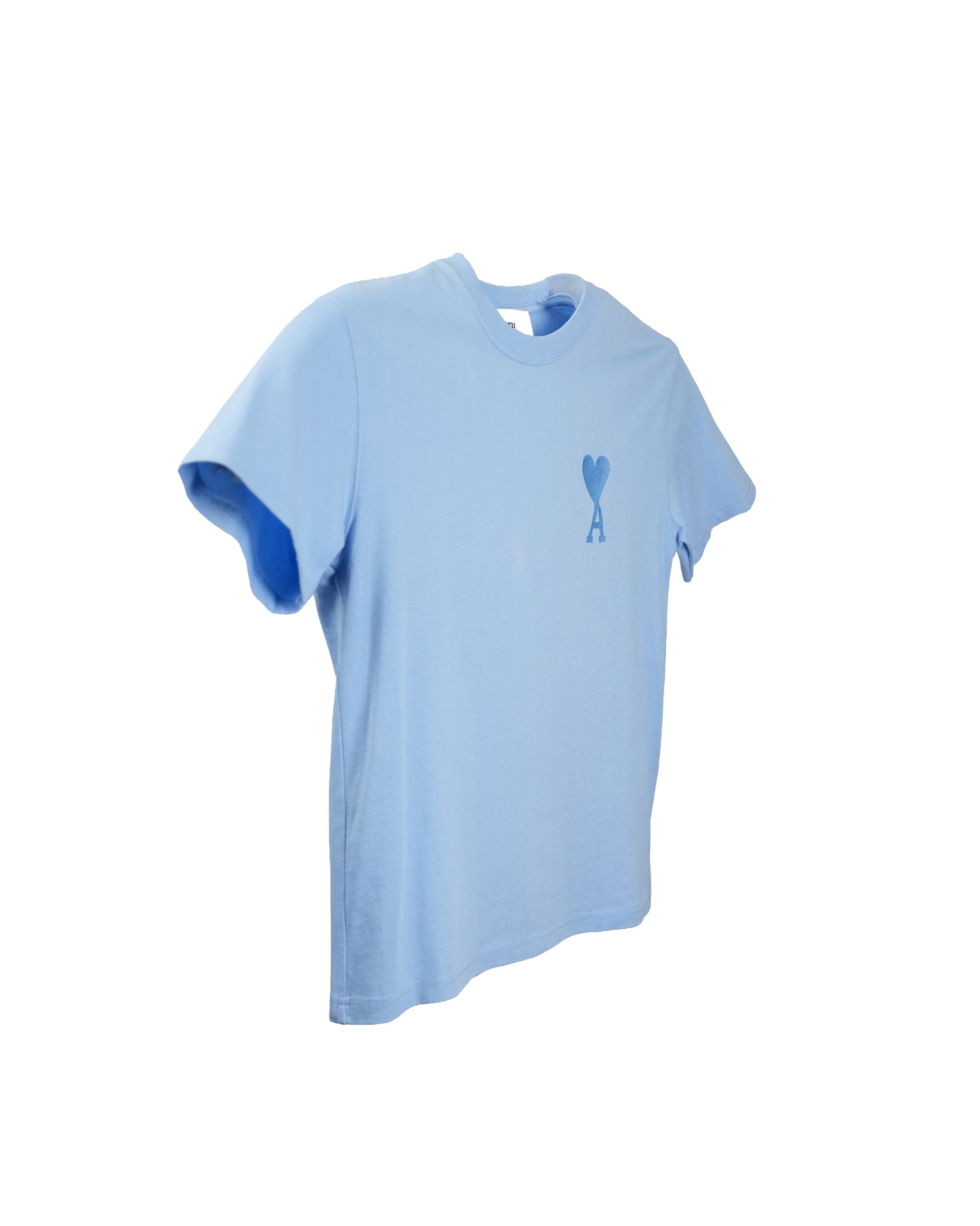 PARIS AMI DE COEUR TONAL BOXY FIT TSHIRT LIGHT BLUE