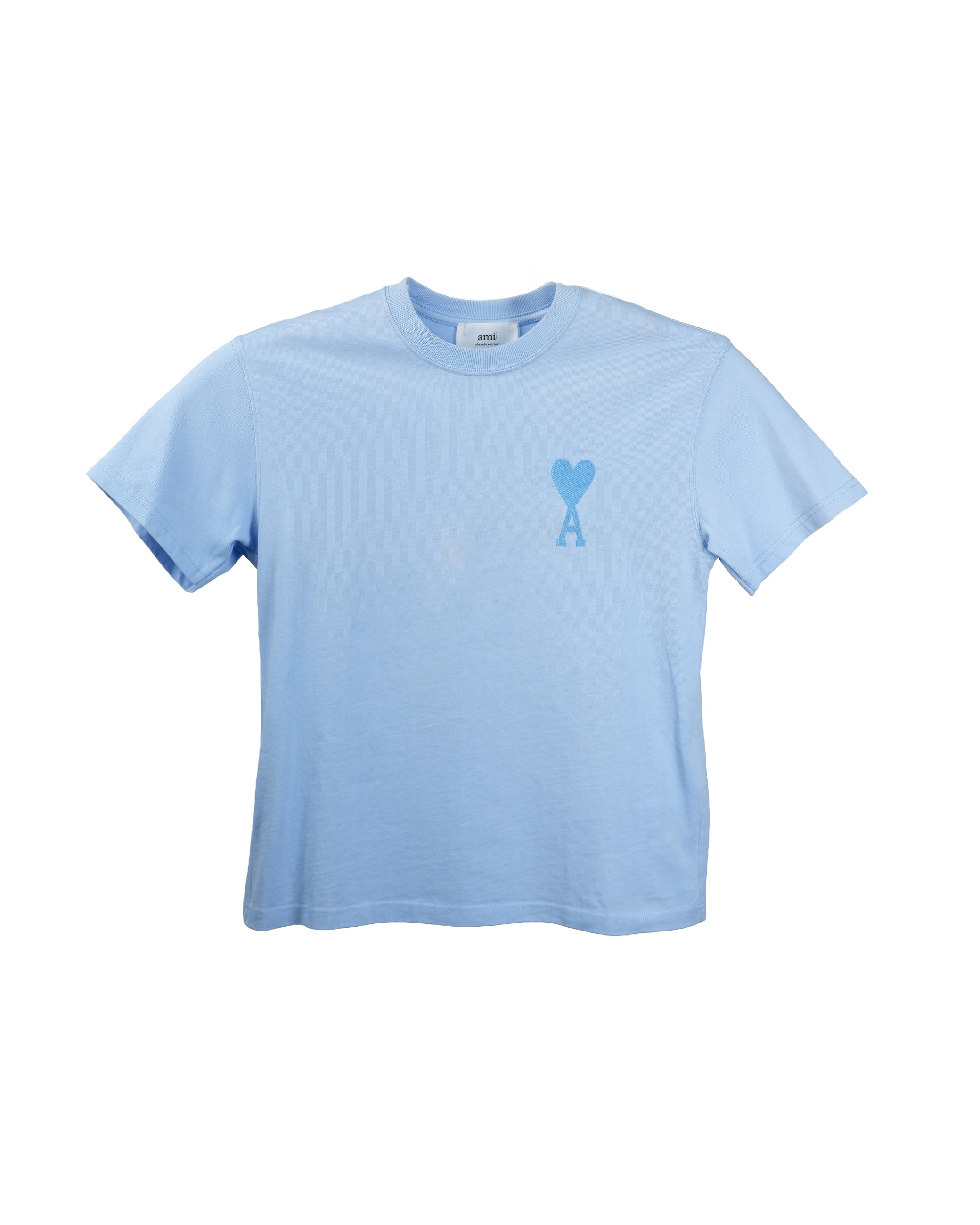 PARIS AMI DE COEUR TONAL BOXY FIT TSHIRT LIGHT BLUE