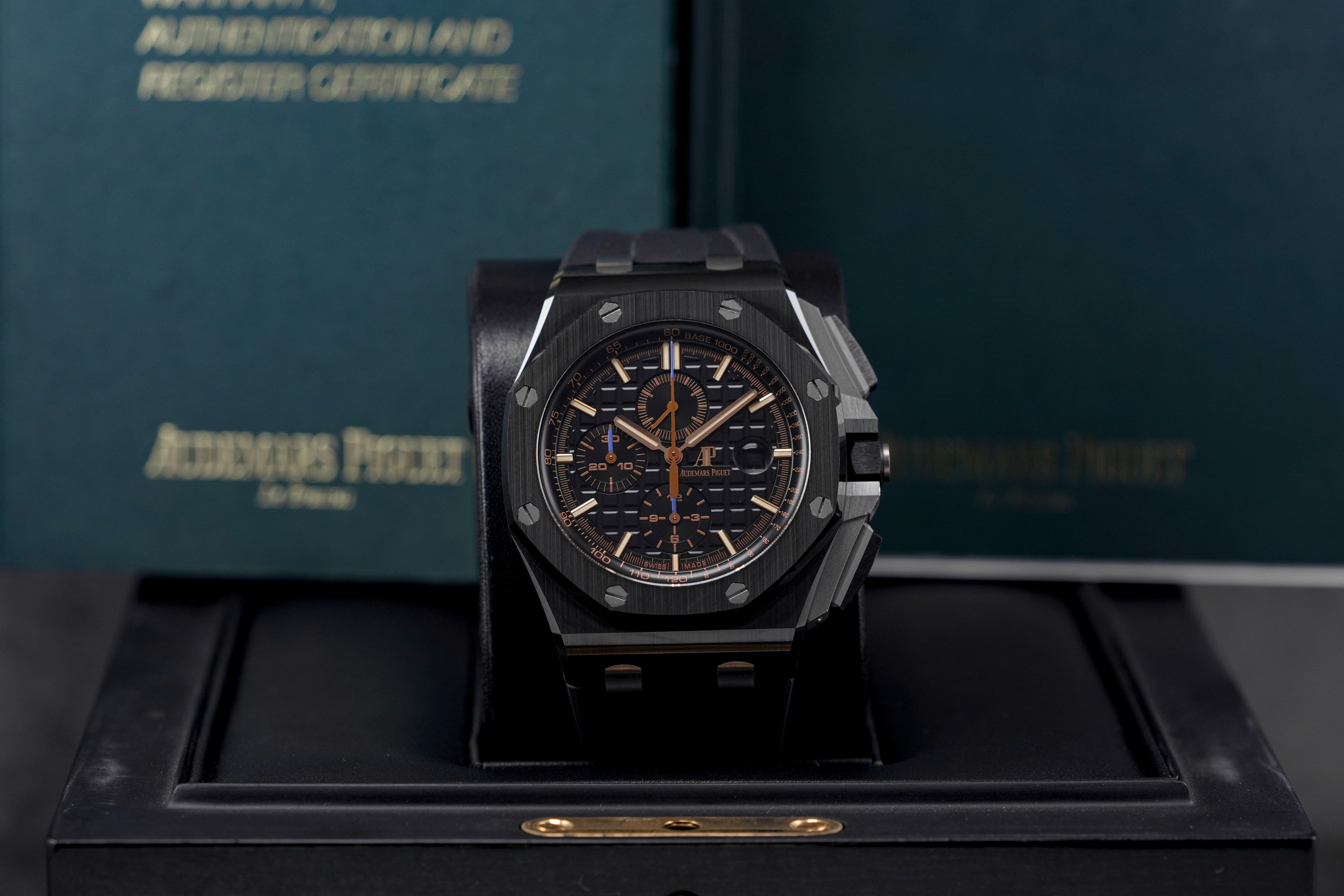 Harga AP Royal Oak Offshore Chrono Black