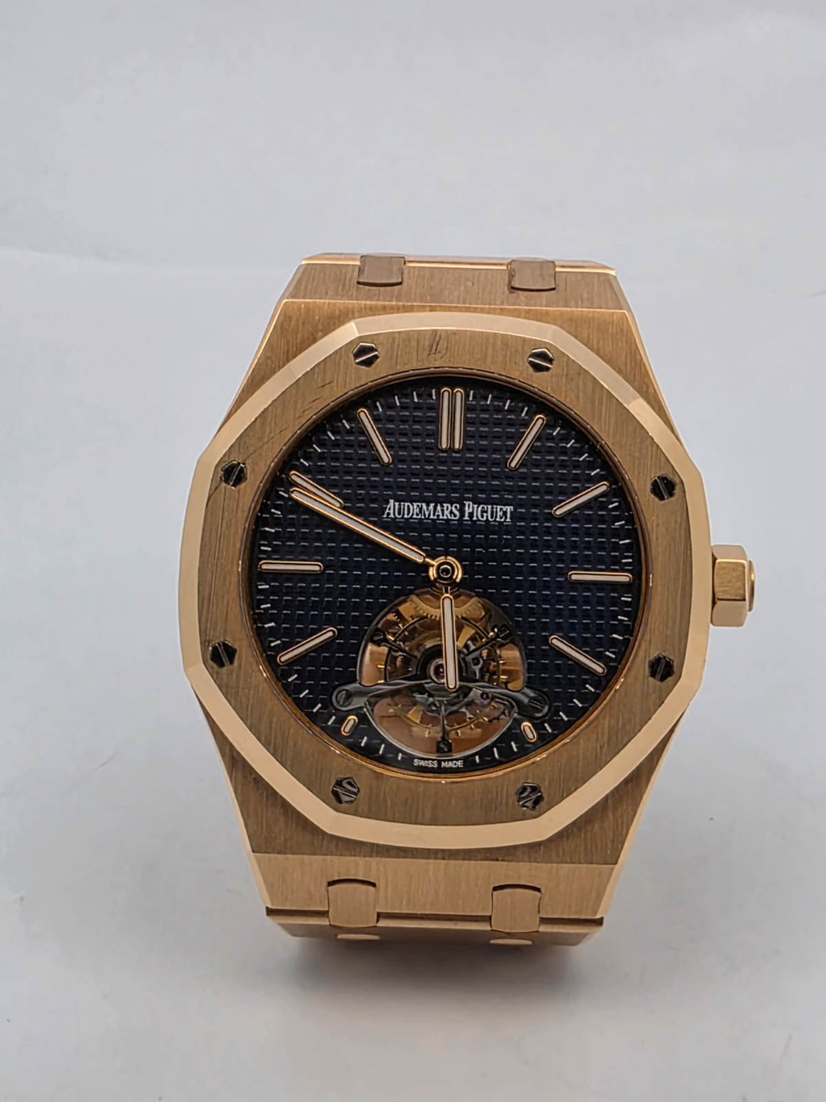 ROYAL OAK 41MM ROSEGOLD ULTRA THIN TOURBILLON BLUE DIAL (2015)