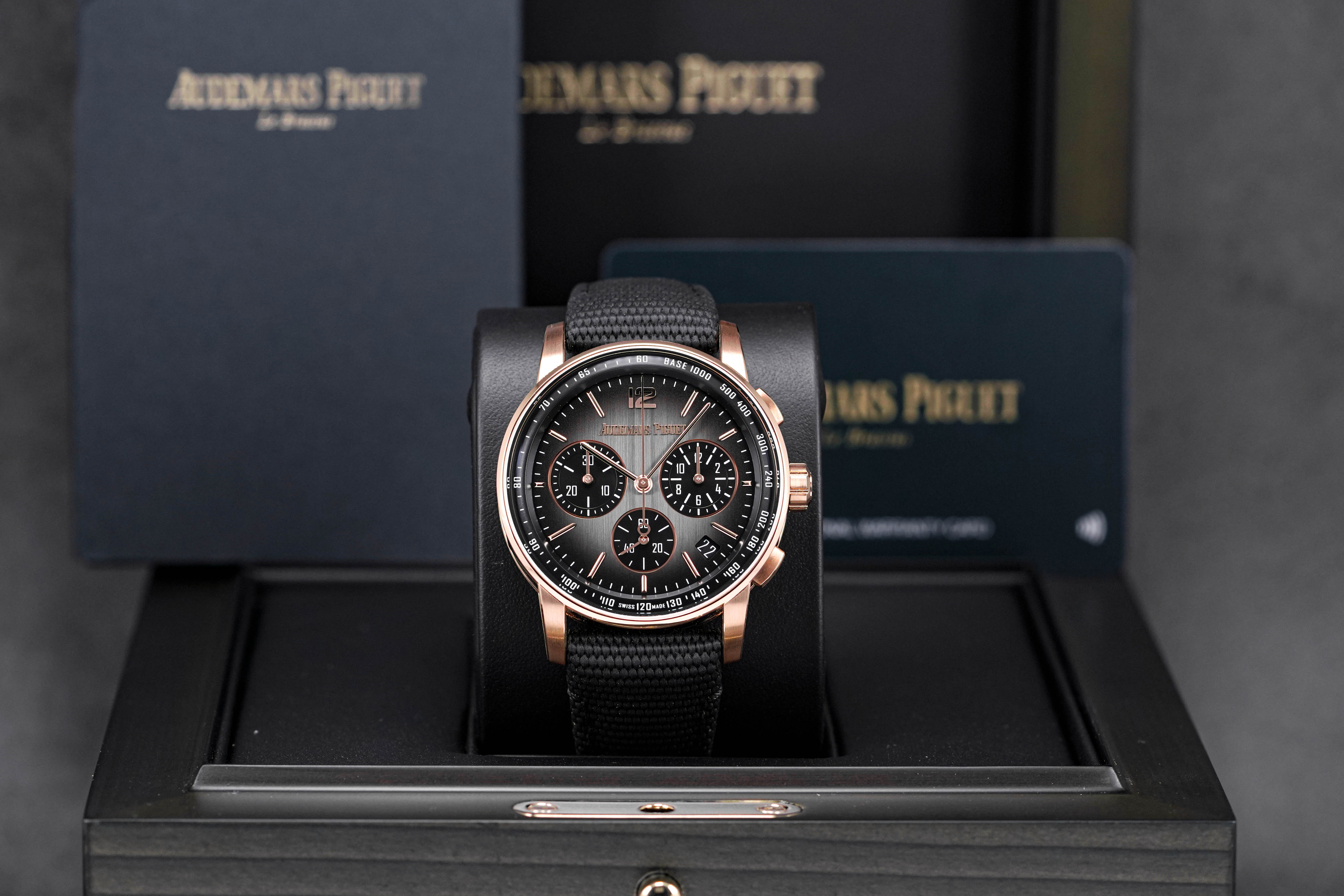 CODE 11.59 CHRONOGRAPH ROSEGOLD BLACK DIAL (2023)