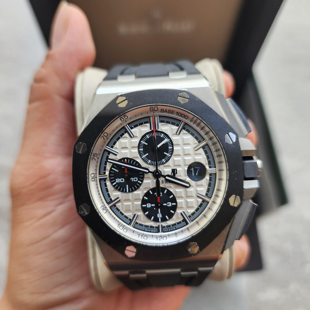 AUDEMARS PIGUET ROYAL OAK OFFSHORE CHRONOGRAPH 44MM NOVELTY WHITE