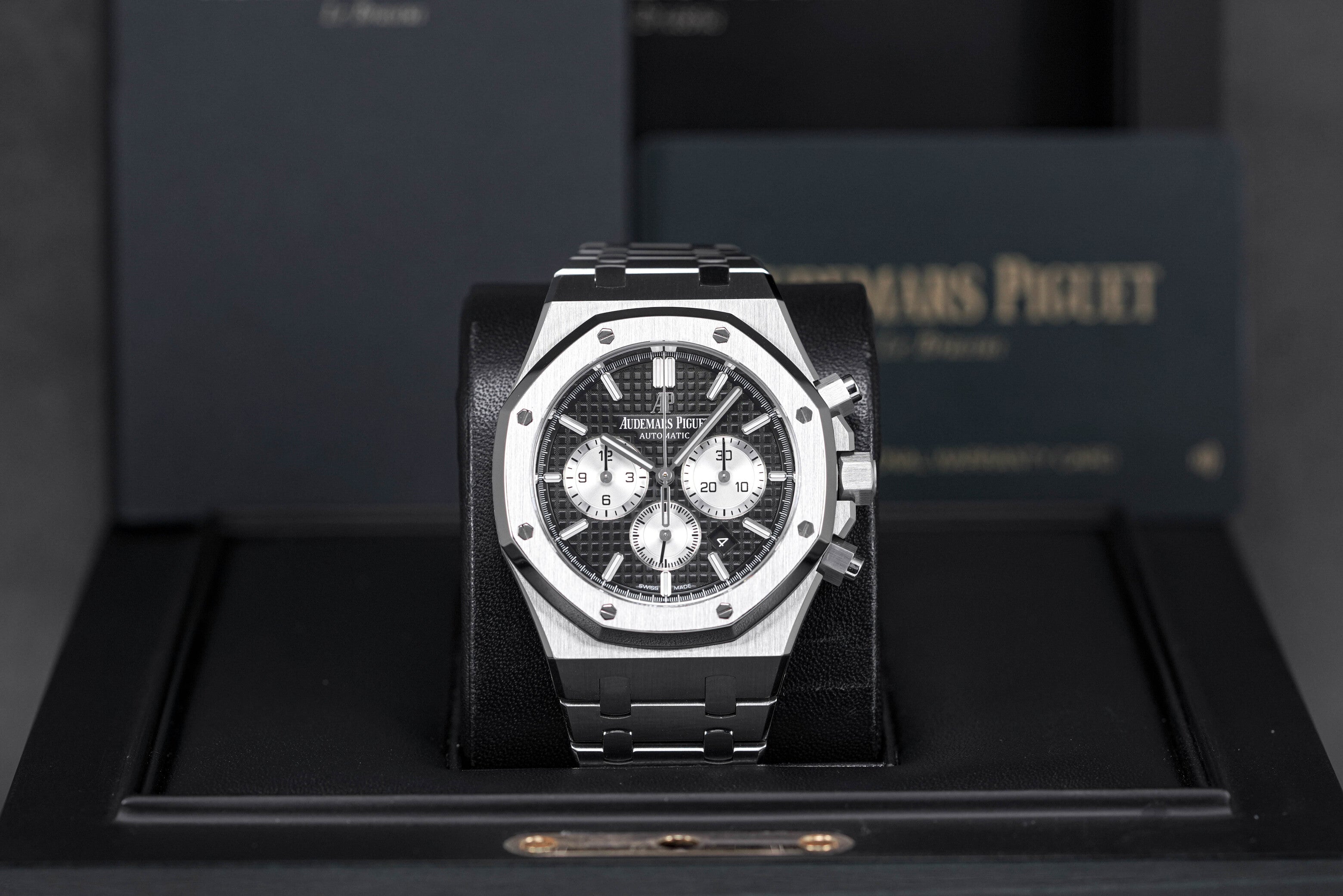 ROYAL OAK CHRONOGRAPH 41MM BLACK DIAL (2021)