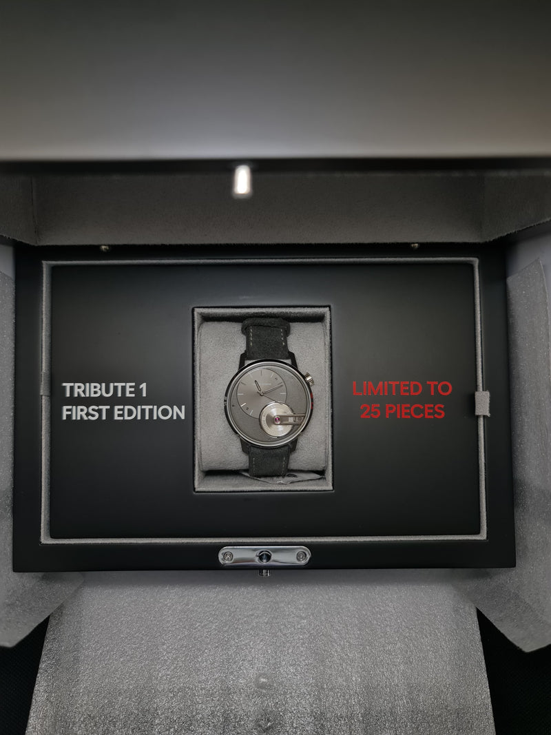TRIBUTE 1 FIRST EDITION 38MM STEEL GREY DIAL LIMITED EDITION (2021)