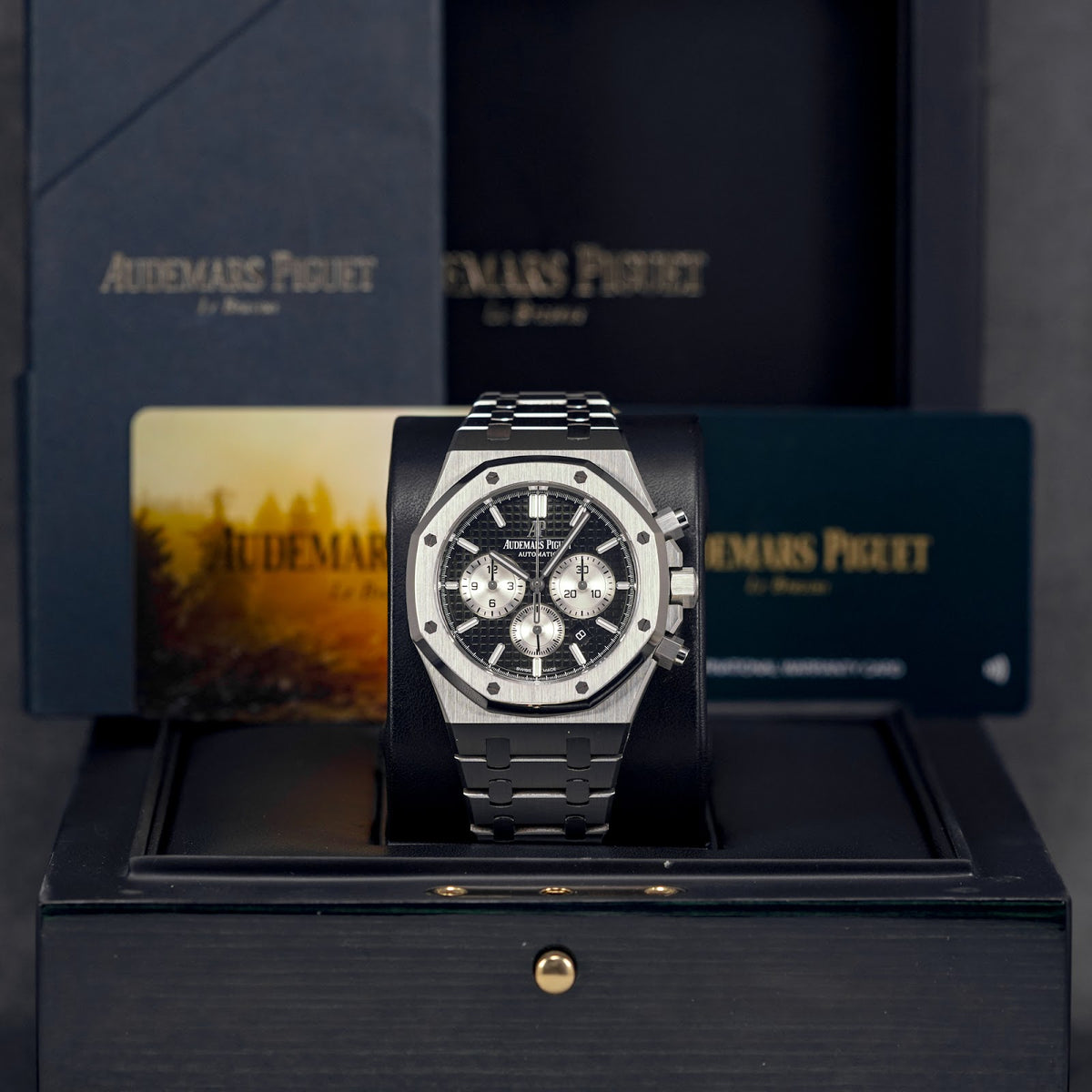 ROYAL OAK CHRONOGRAPH 41MM BLACK DIAL (2021)
