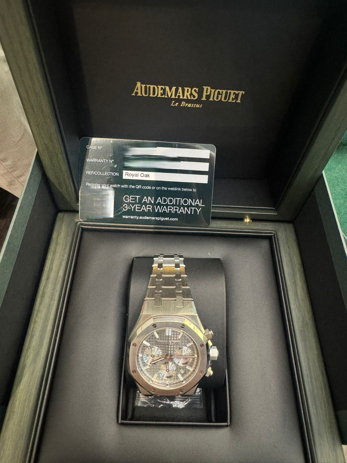 ROYAL OAK CHRONOGRAPH 38MM GREY DIAL (2024)
