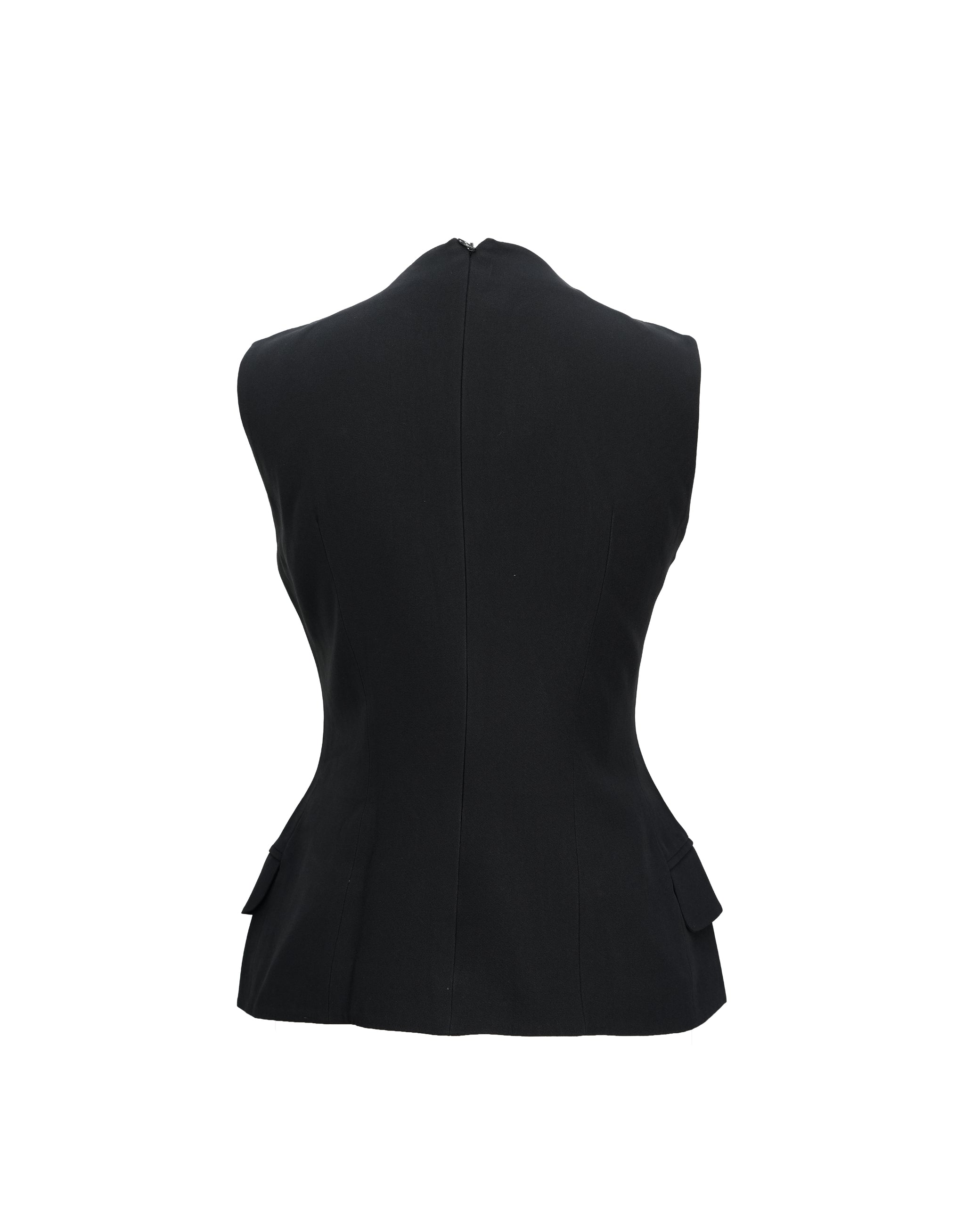 BLACK LINED TOP SIZE 44