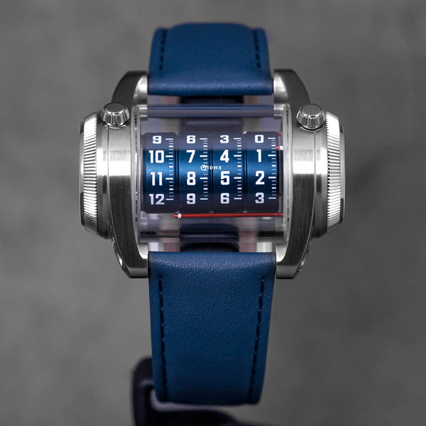 CYLINDREX SILVER COBALT TURBOFAN BLUE DIAL LIMITED EDITION (2023)