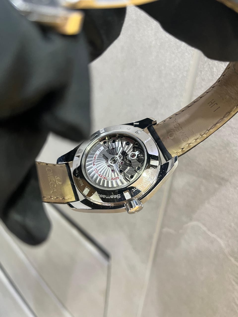 SEAMASTER AQUA TERRA 150M GMT BLACK DIAL (2016)